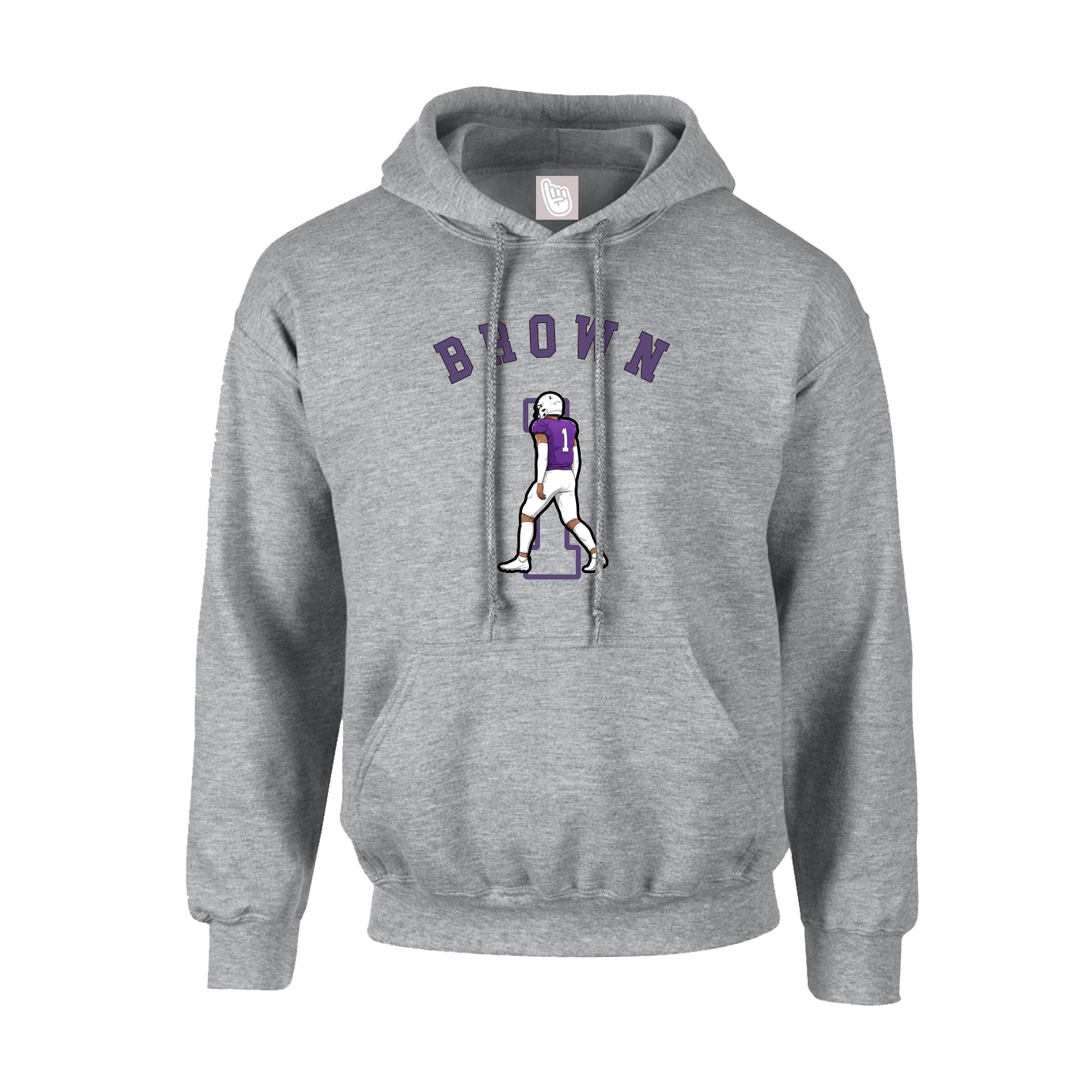 Youth Hoodie — Shirsey Arch in Grey