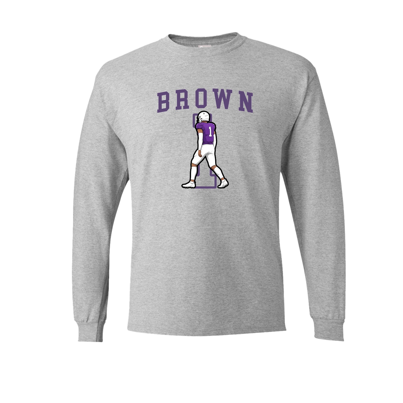 Long Sleeve Tee — Shirsey in Grey