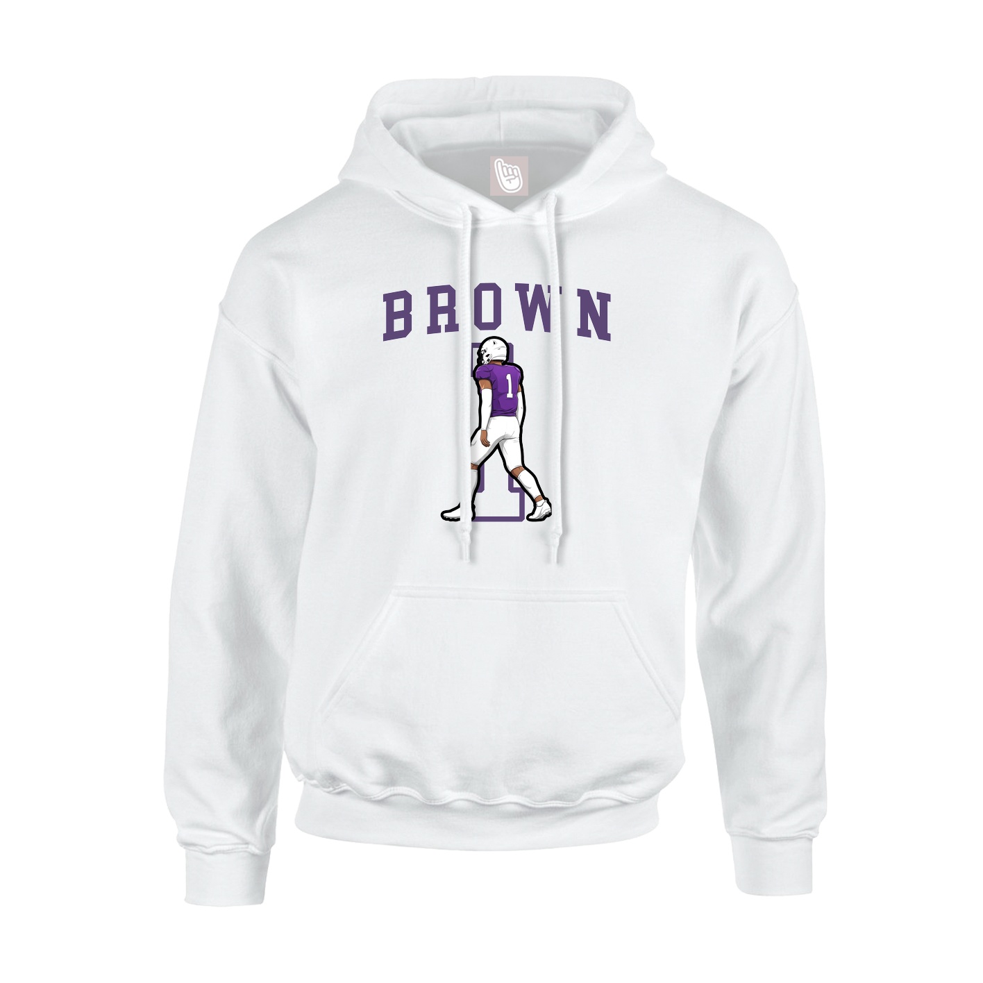 Hoodie — Shirsey in White