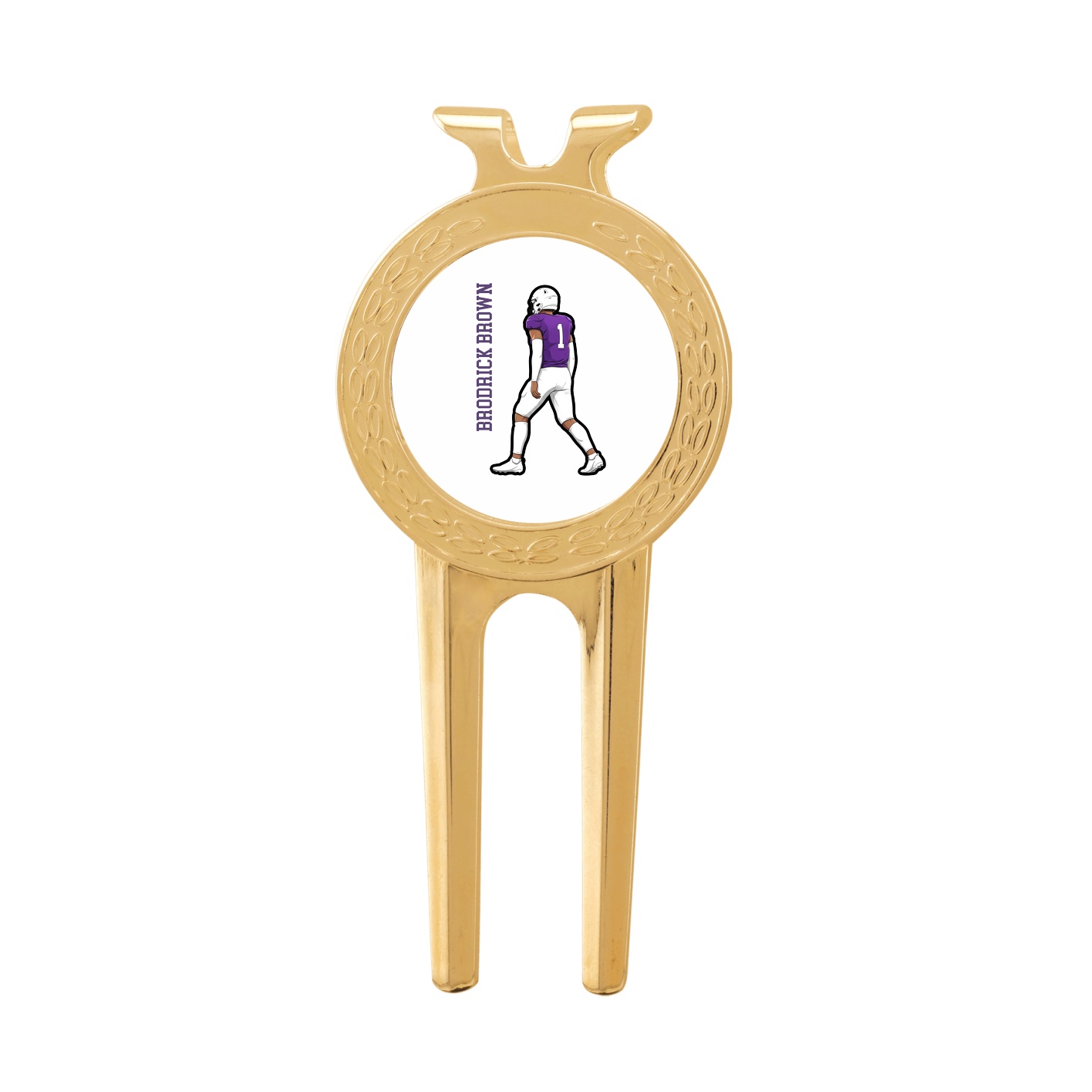 Divot Tool with Ball Marker — Name Vertical in Classic