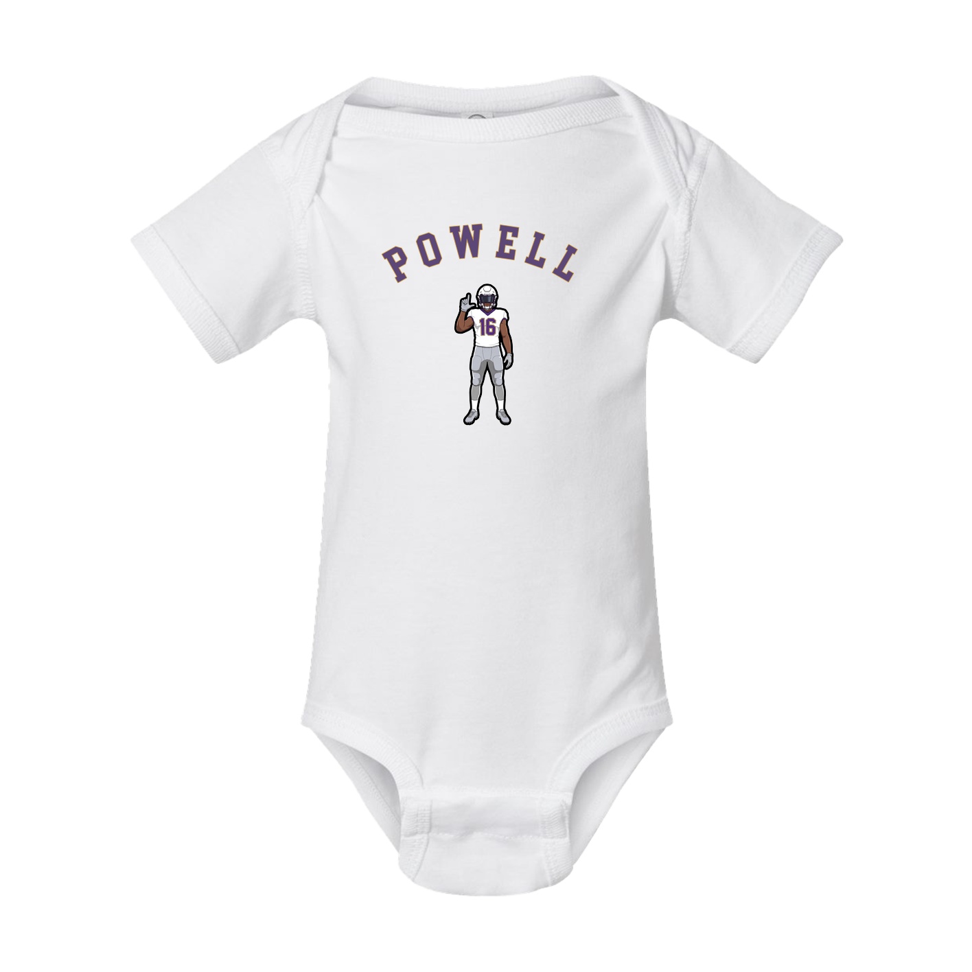 Baby Onesie — Shirsey Arch in White
