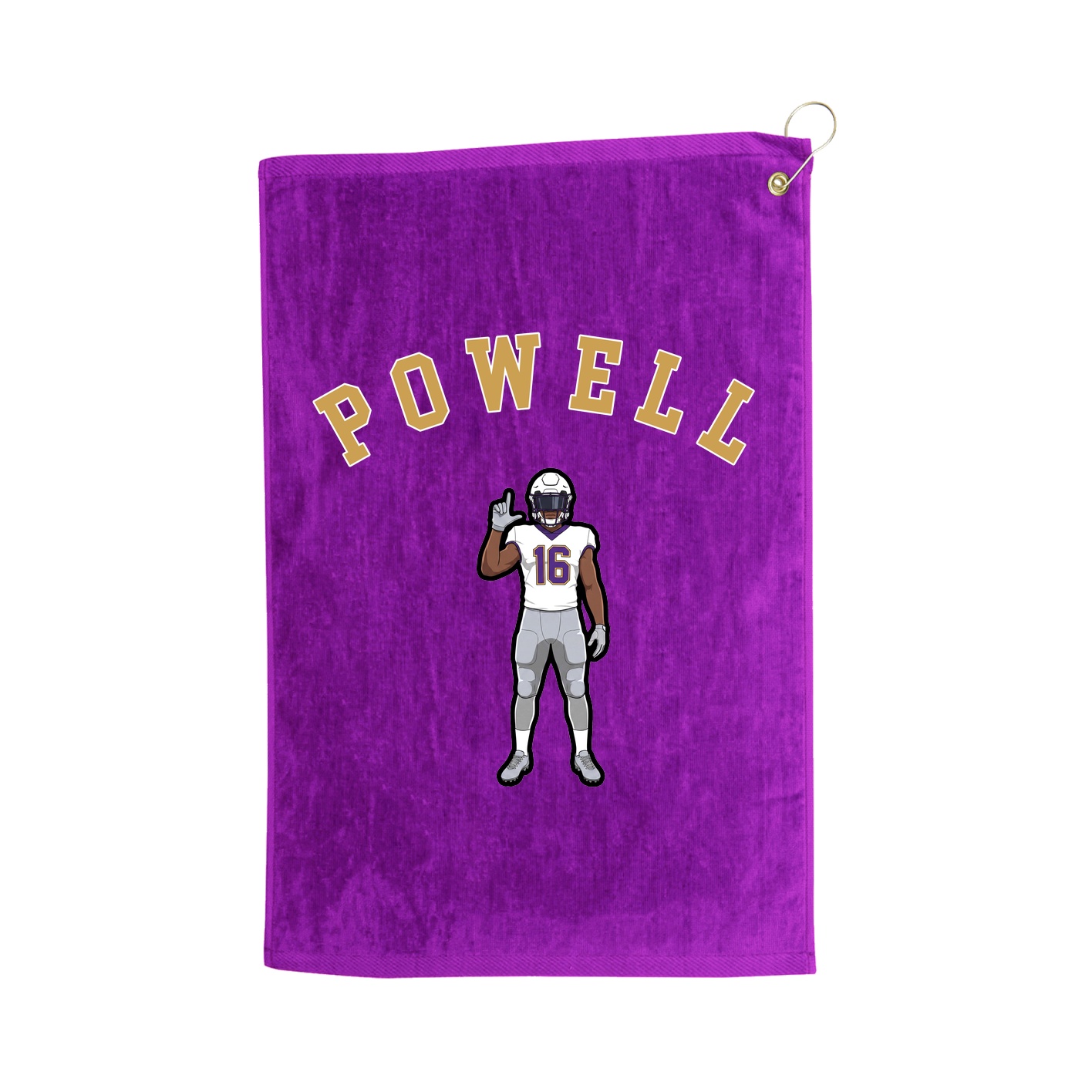 Golf Towel — Shirsey Arch in Purple
