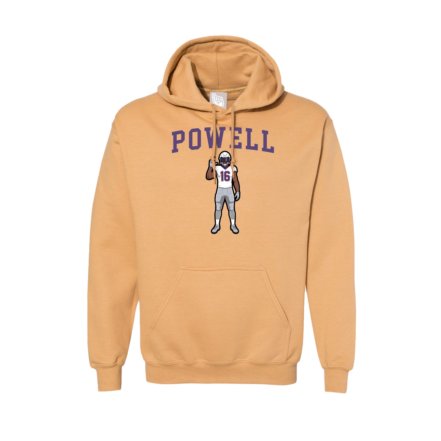 Hoodie — Shirsey in Vegas Gold