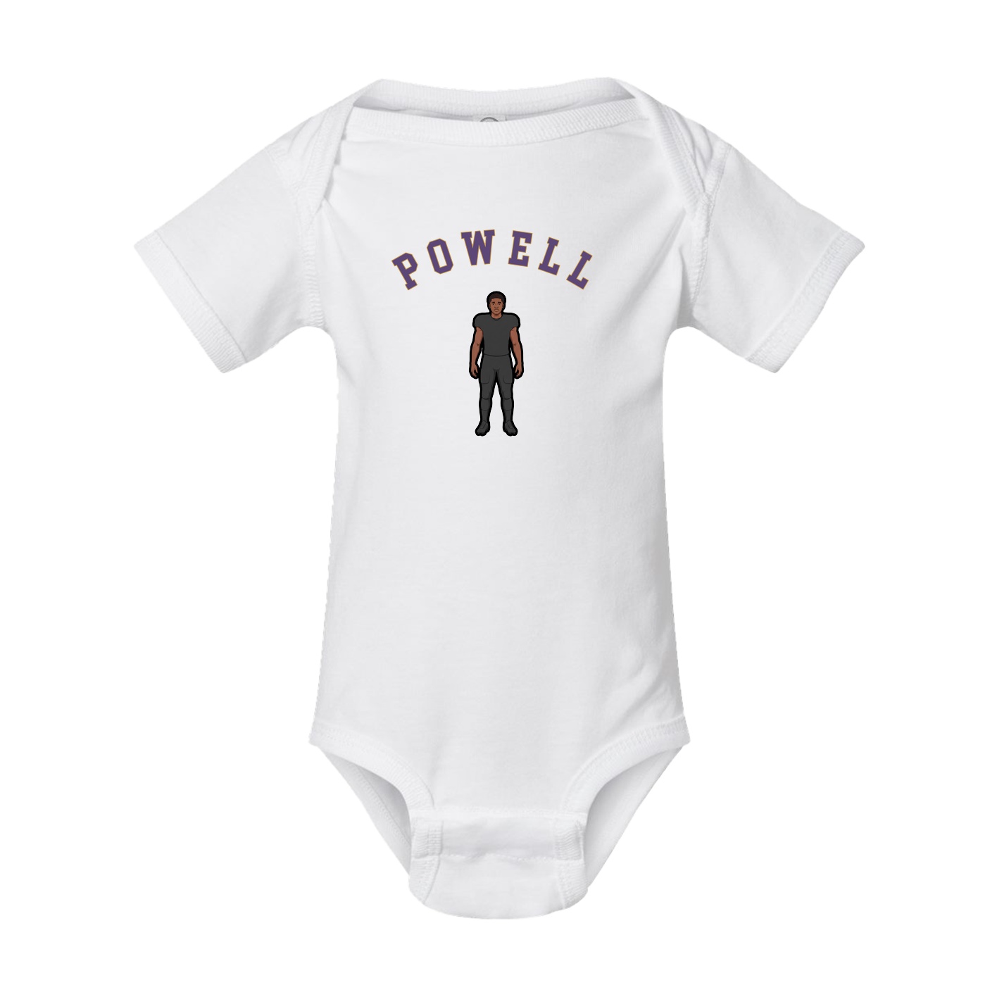 Baby Onesie — Shirsey Arch in White