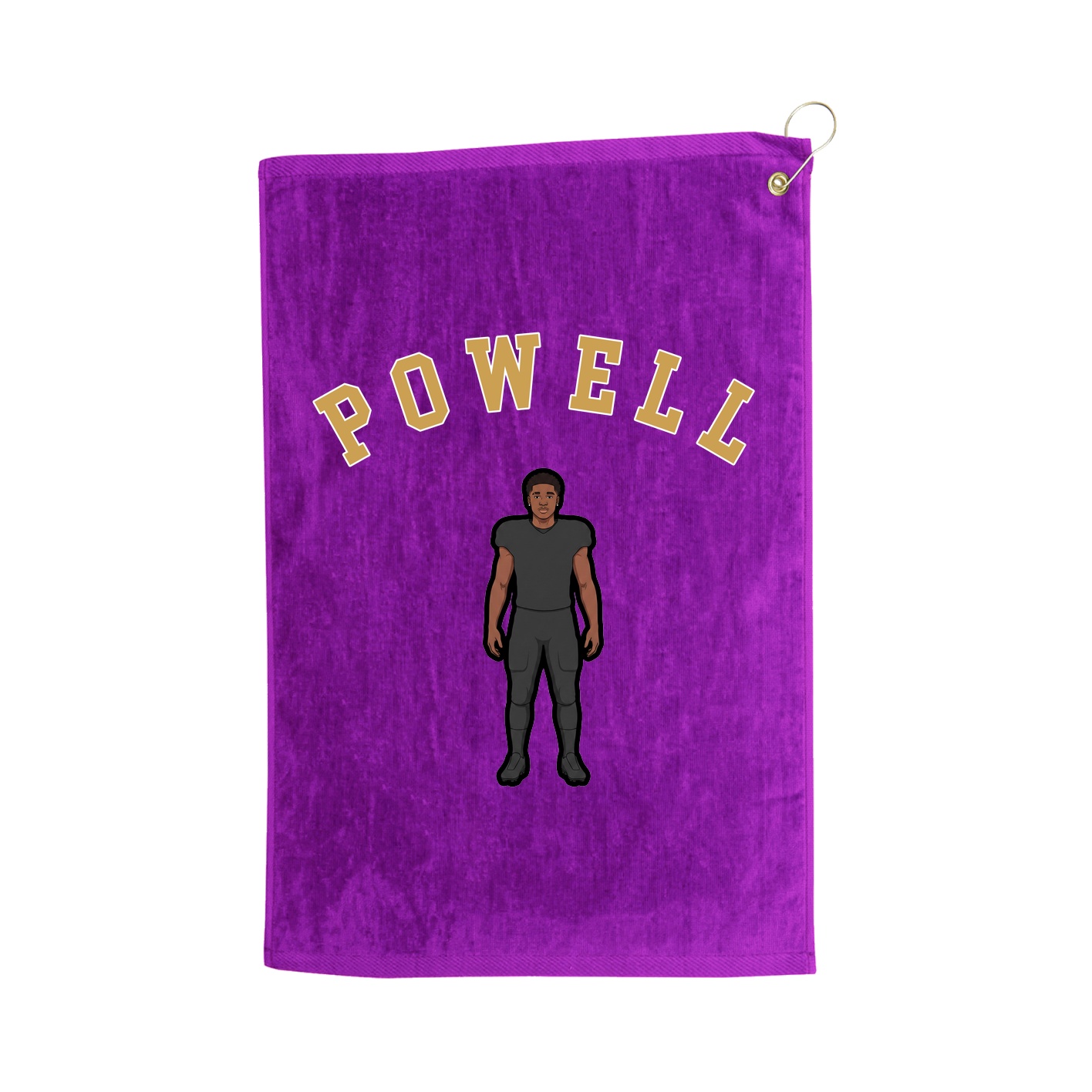 Golf Towel — Shirsey Arch in Purple