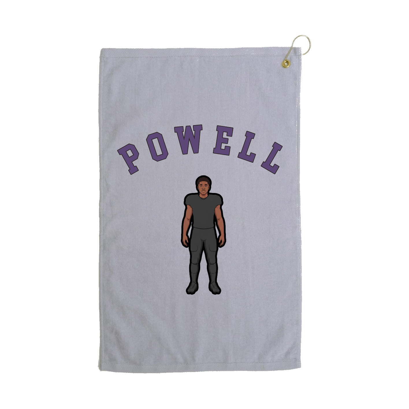 Golf Towel — Shirsey Arch in Grey