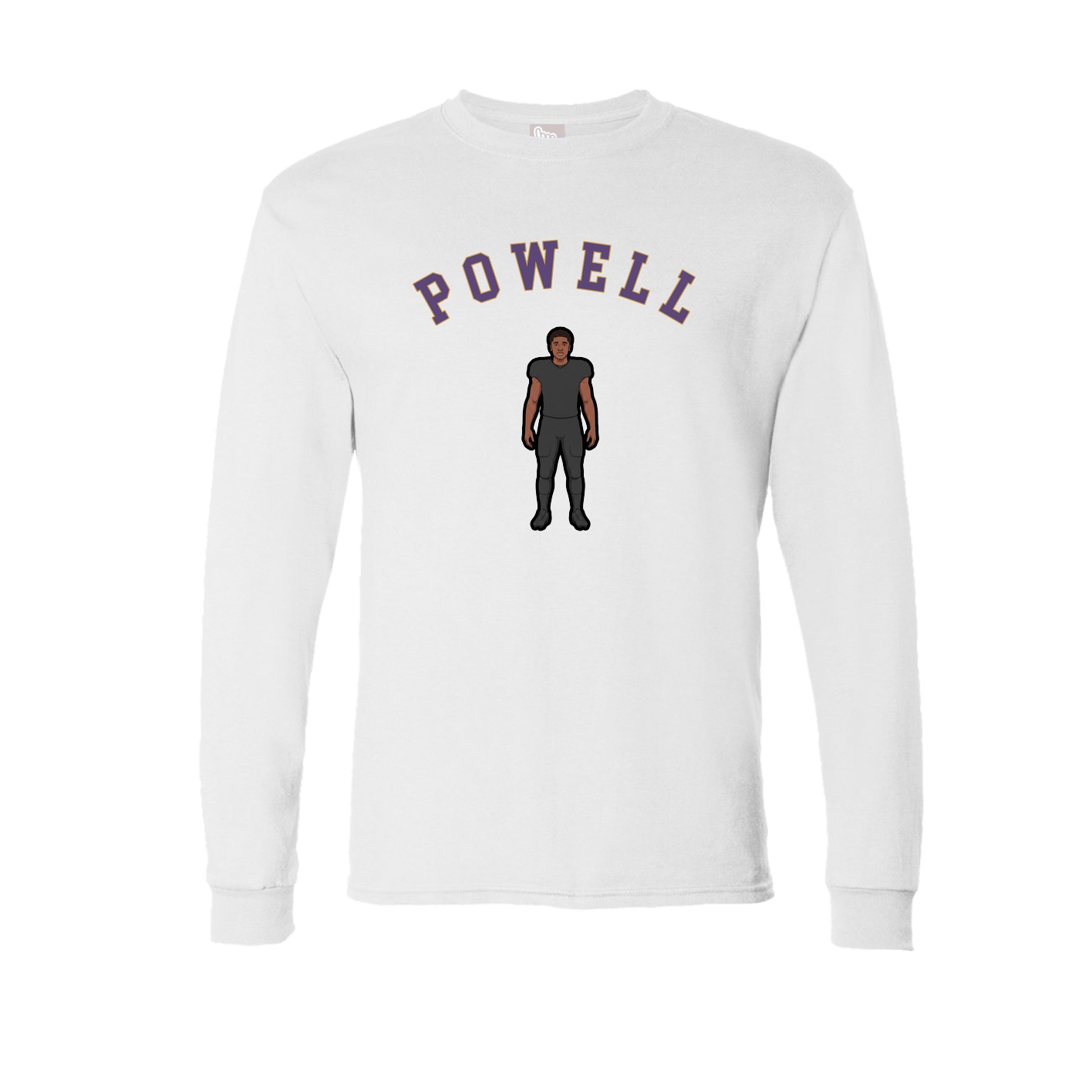 Long Sleeve Tee — Shirsey Arch in White