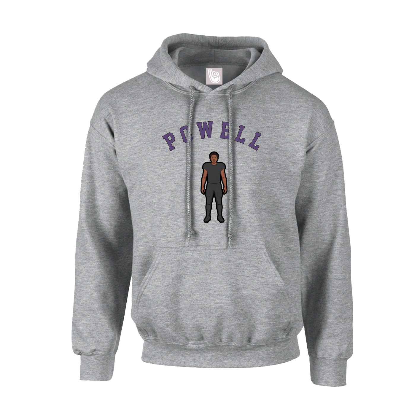 Youth Hoodie — Shirsey Arch in Grey
