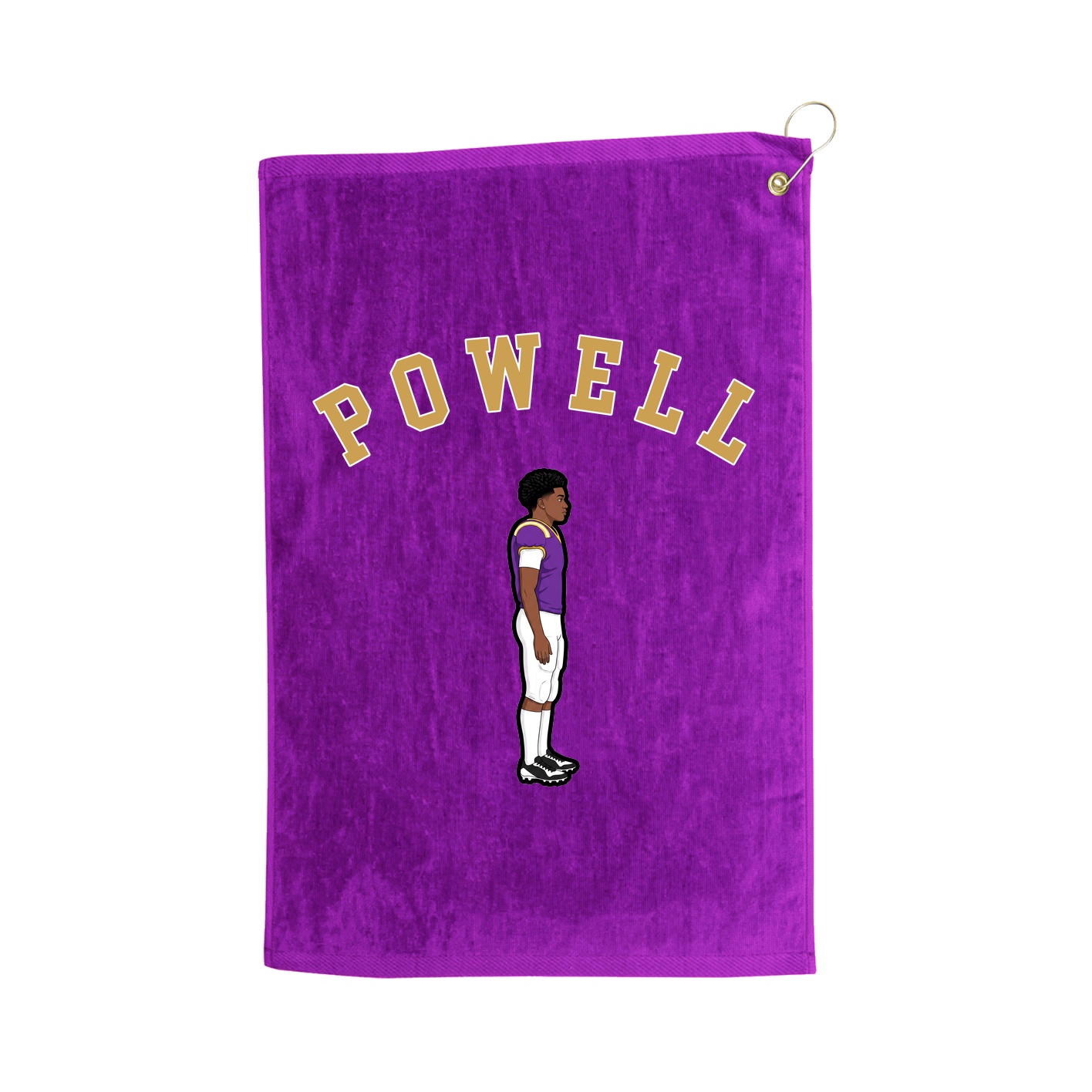 Golf Towel — Shirsey Arch in Purple