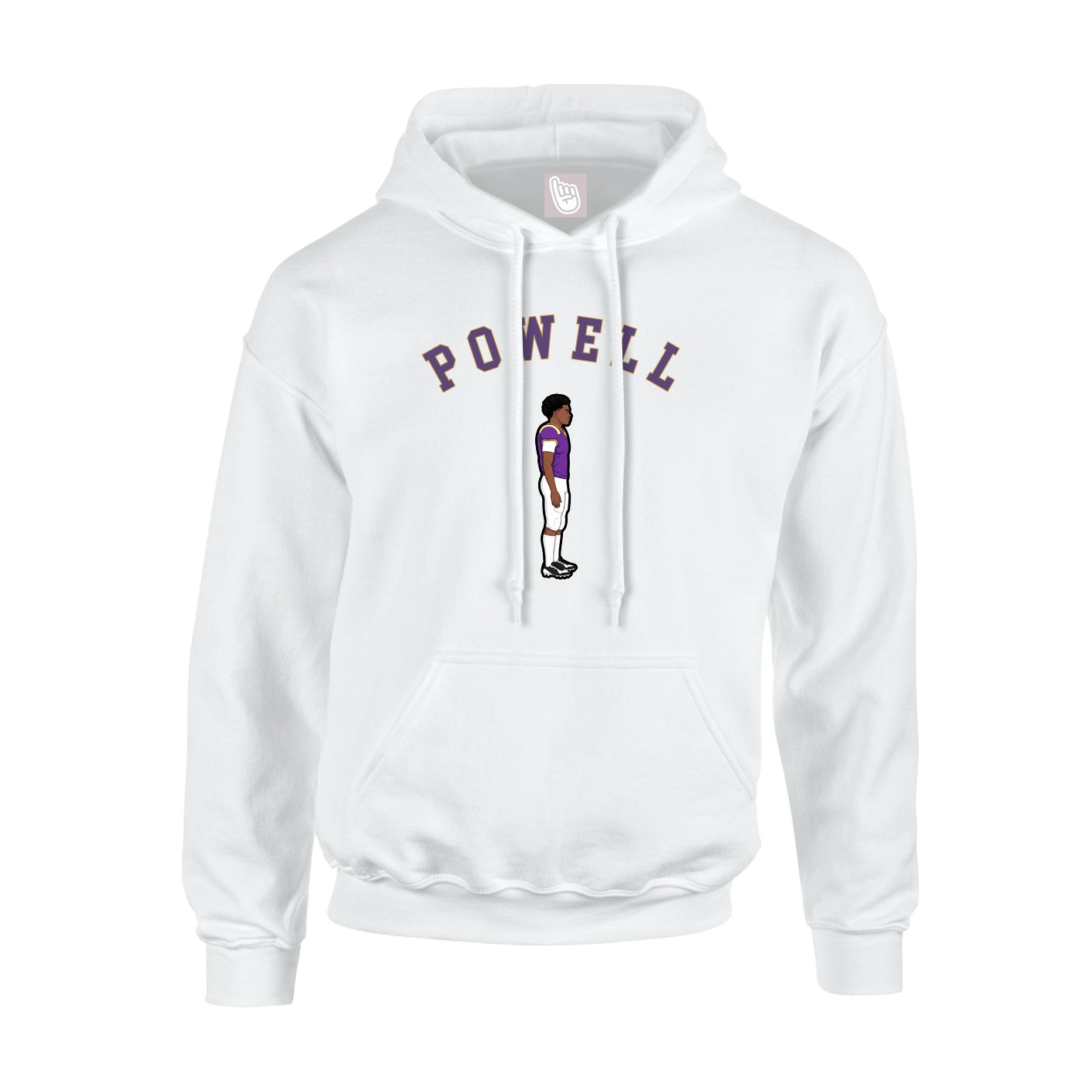 Hoodie — Shirsey Arch in White