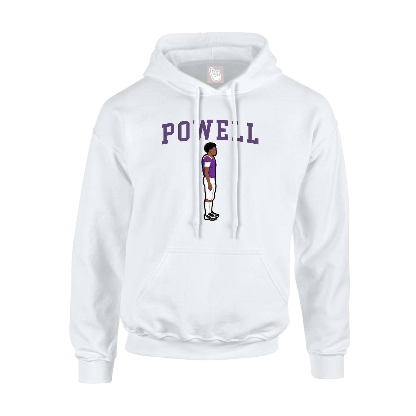 Youth Hoodie — Shirsey in White