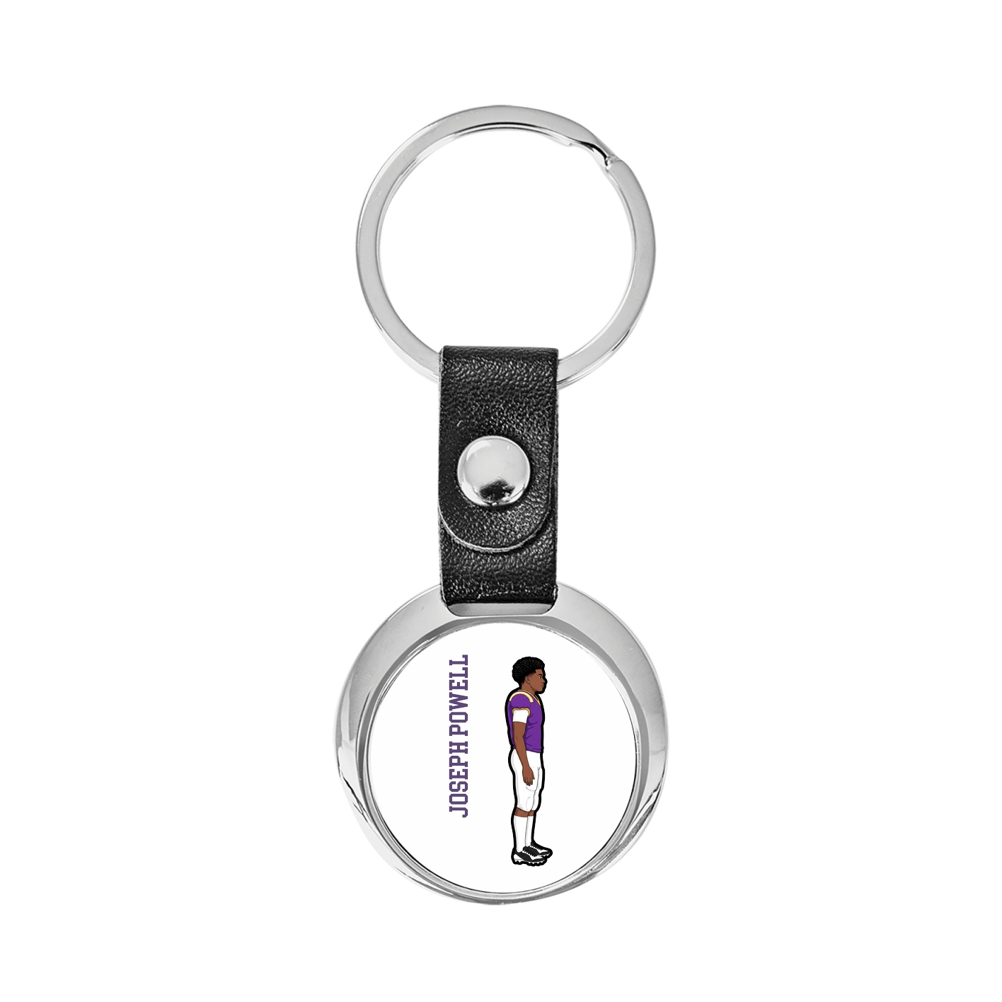 Key Chain — Name Vertical in Classic