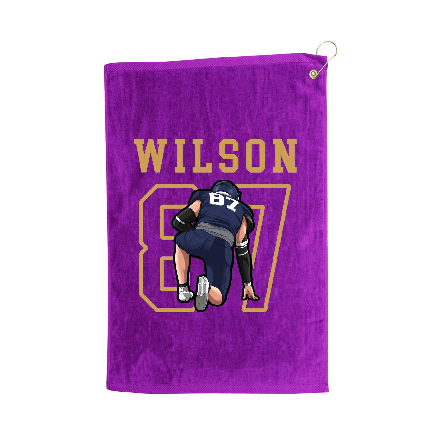 Golf Towel — Shirsey in Purple
