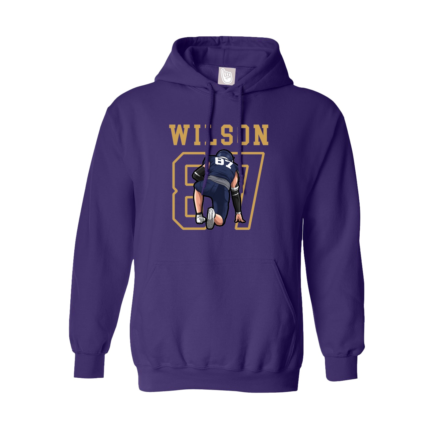 Youth Hoodie — Shirsey in Purple