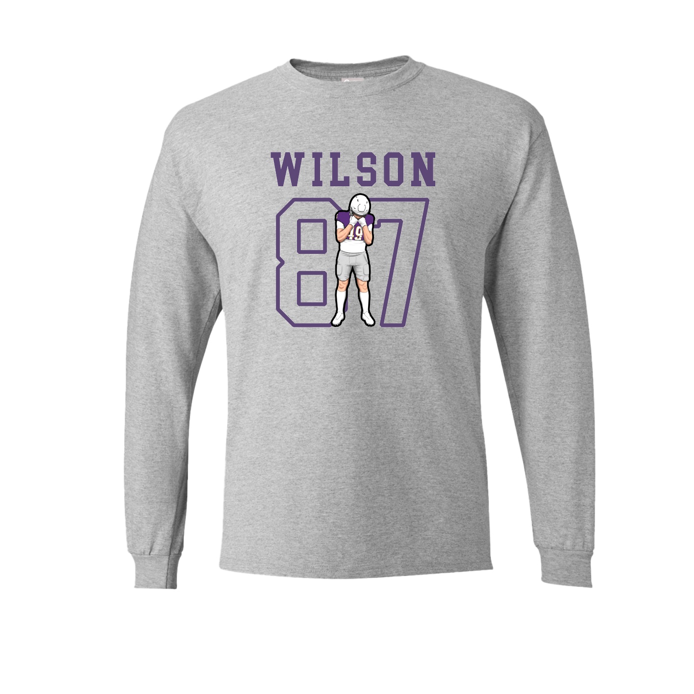 Long Sleeve Tee — Shirsey in Grey