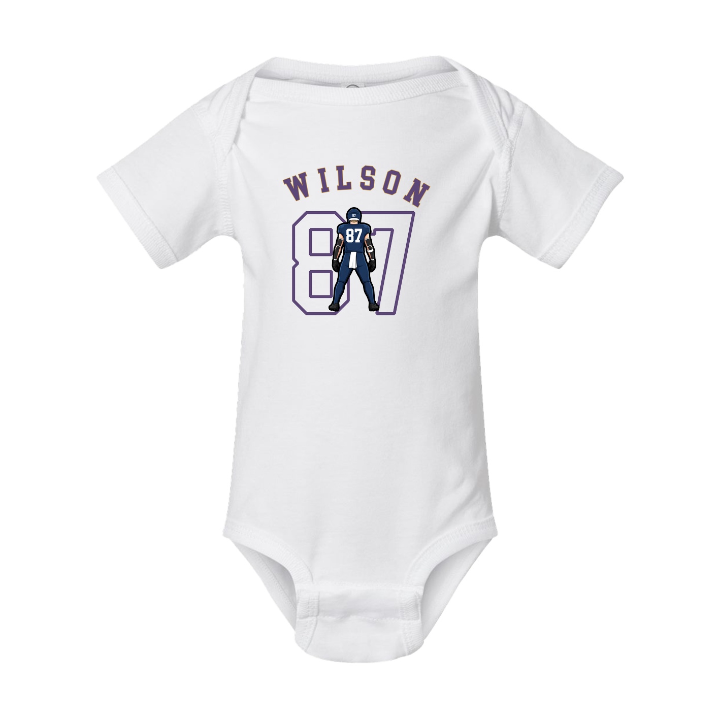 Baby Onesie — Shirsey Arch in White