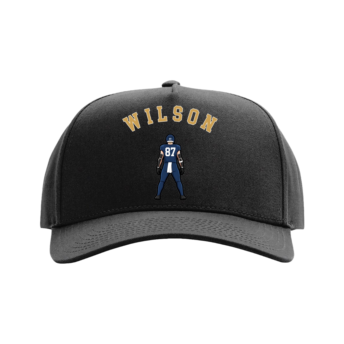 Full Fabric Five-Panel Champ Cap