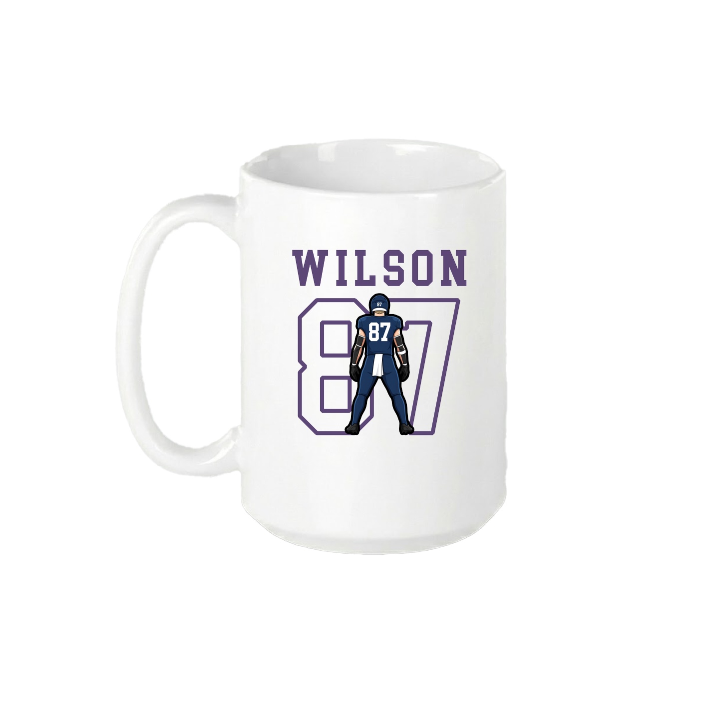 15oz Coffee Mug — Shirsey in White
