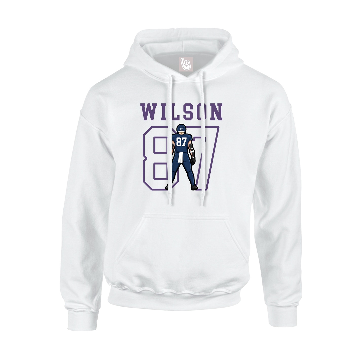 Youth Hoodie — Shirsey in White