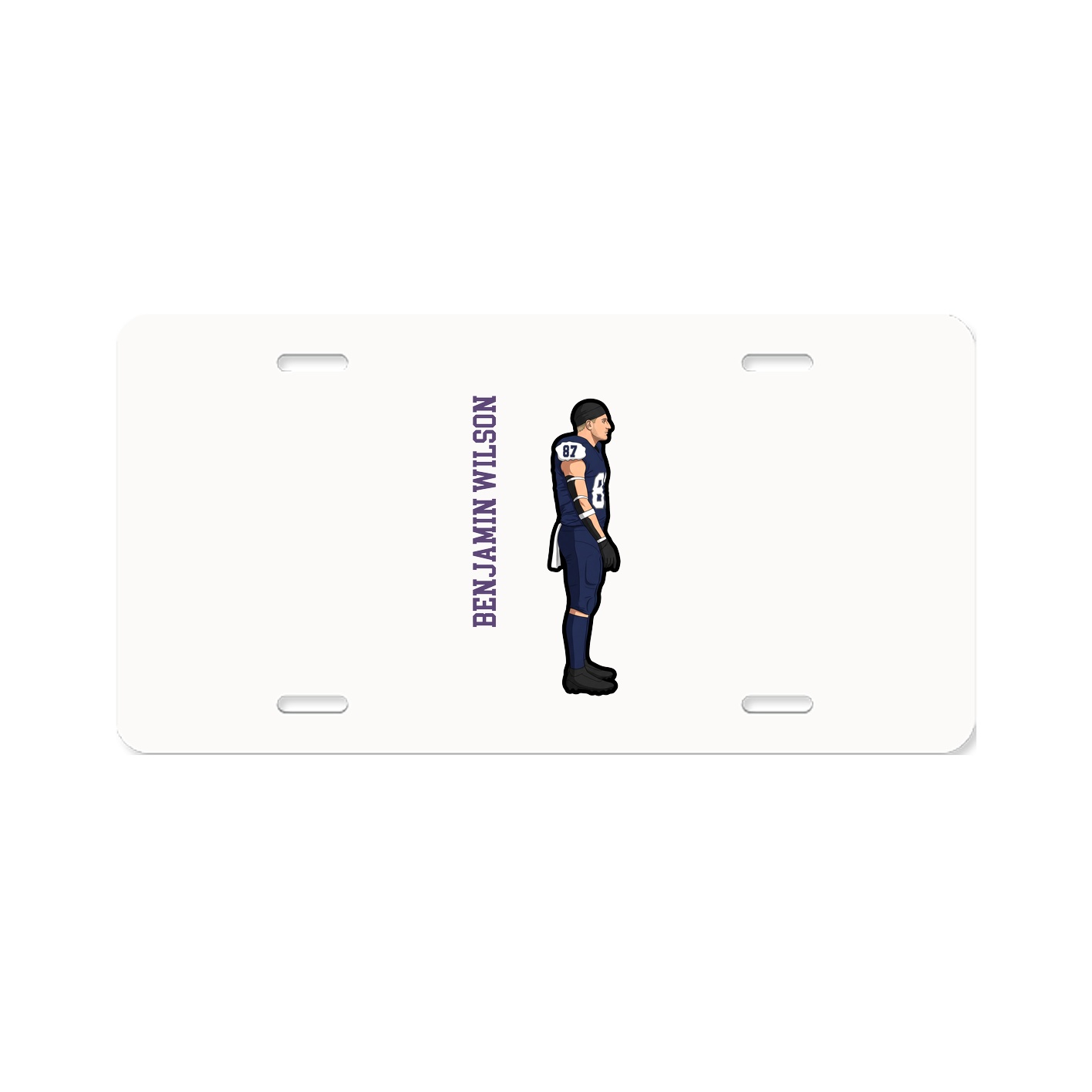 Aluminum License Plate