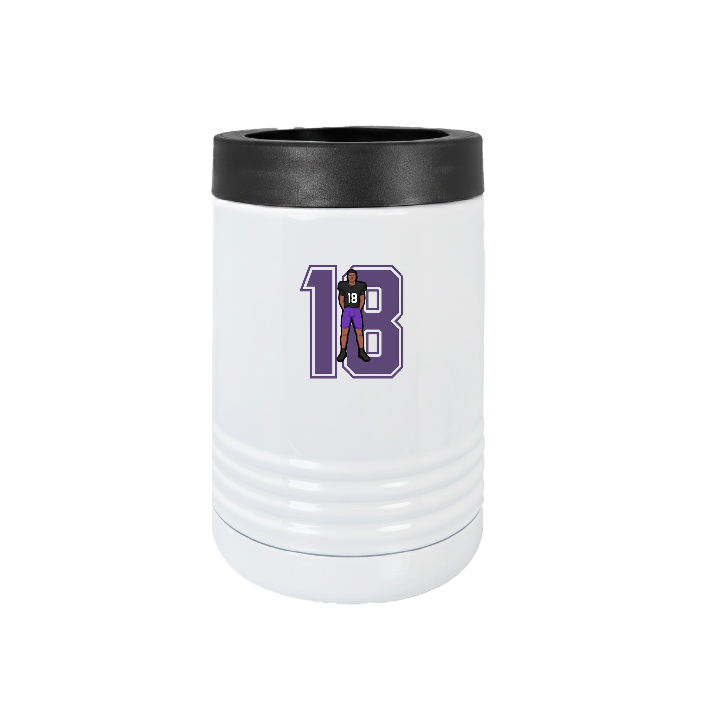 Beverage Holder — Number in White