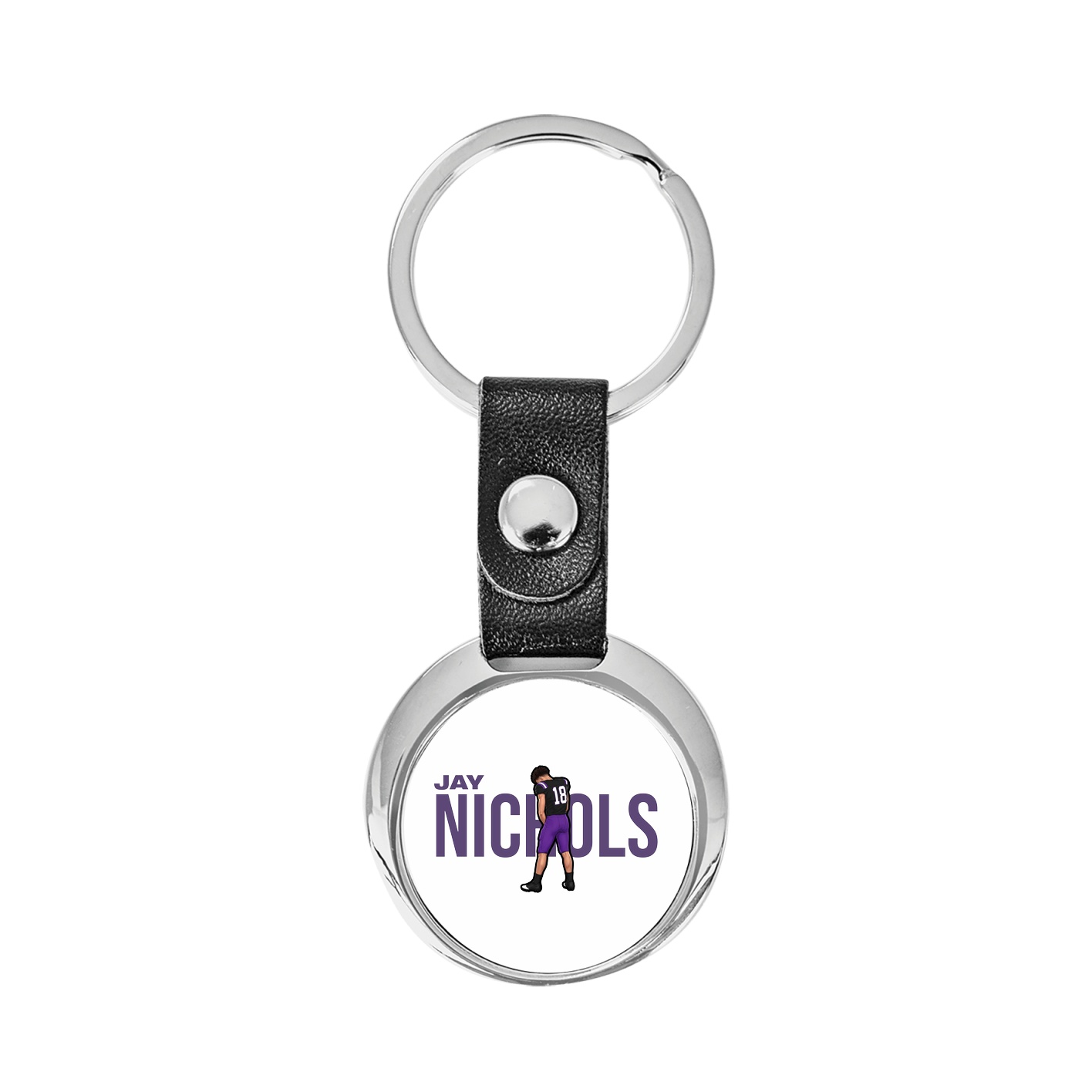 Key Chain — Player Name in Classic