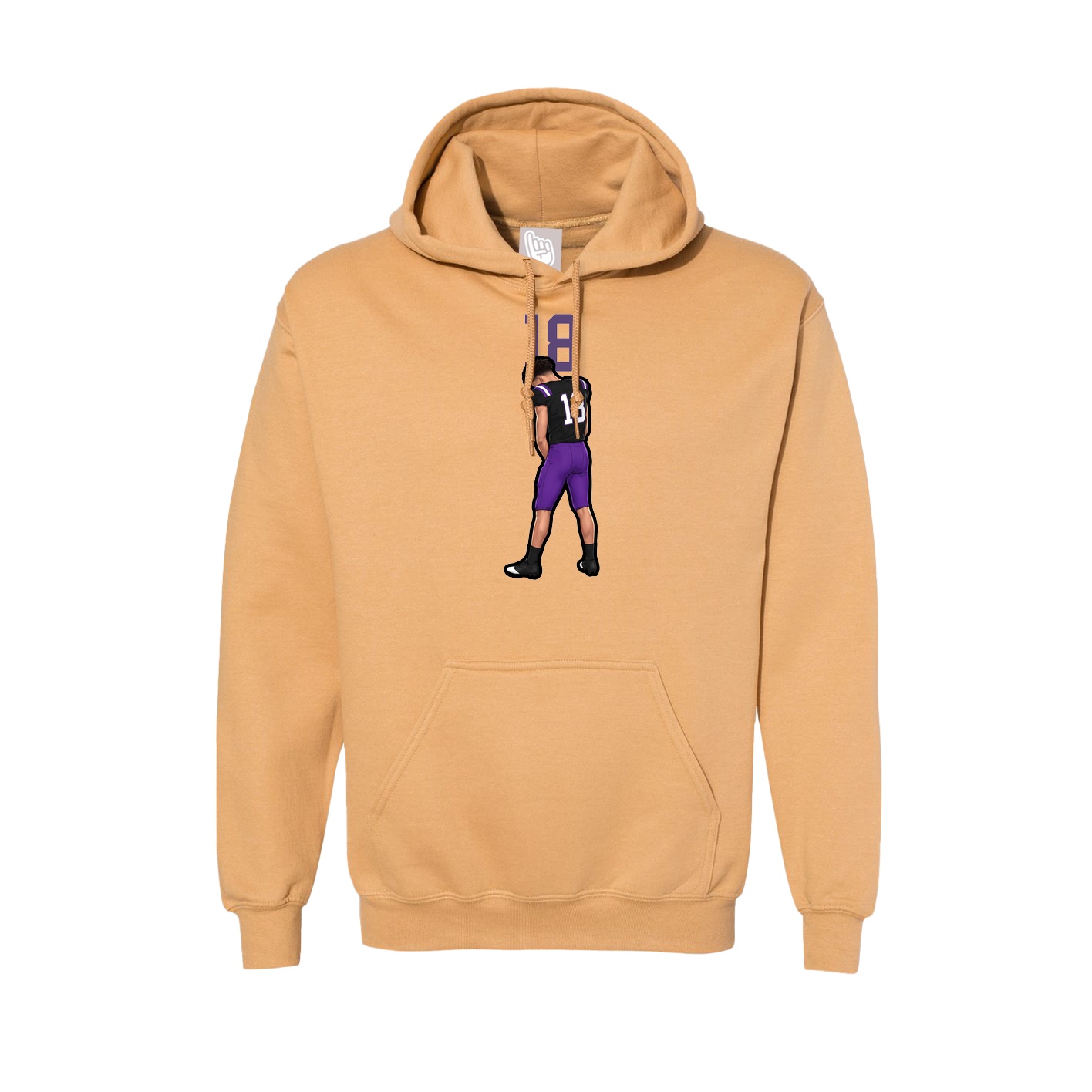 Hoodie — Number Top in Vegas Gold