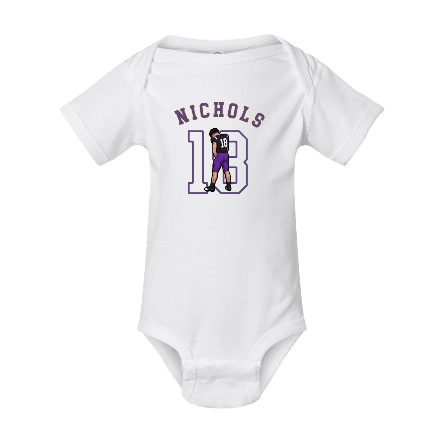 Baby Onesie — Shirsey Arch in White