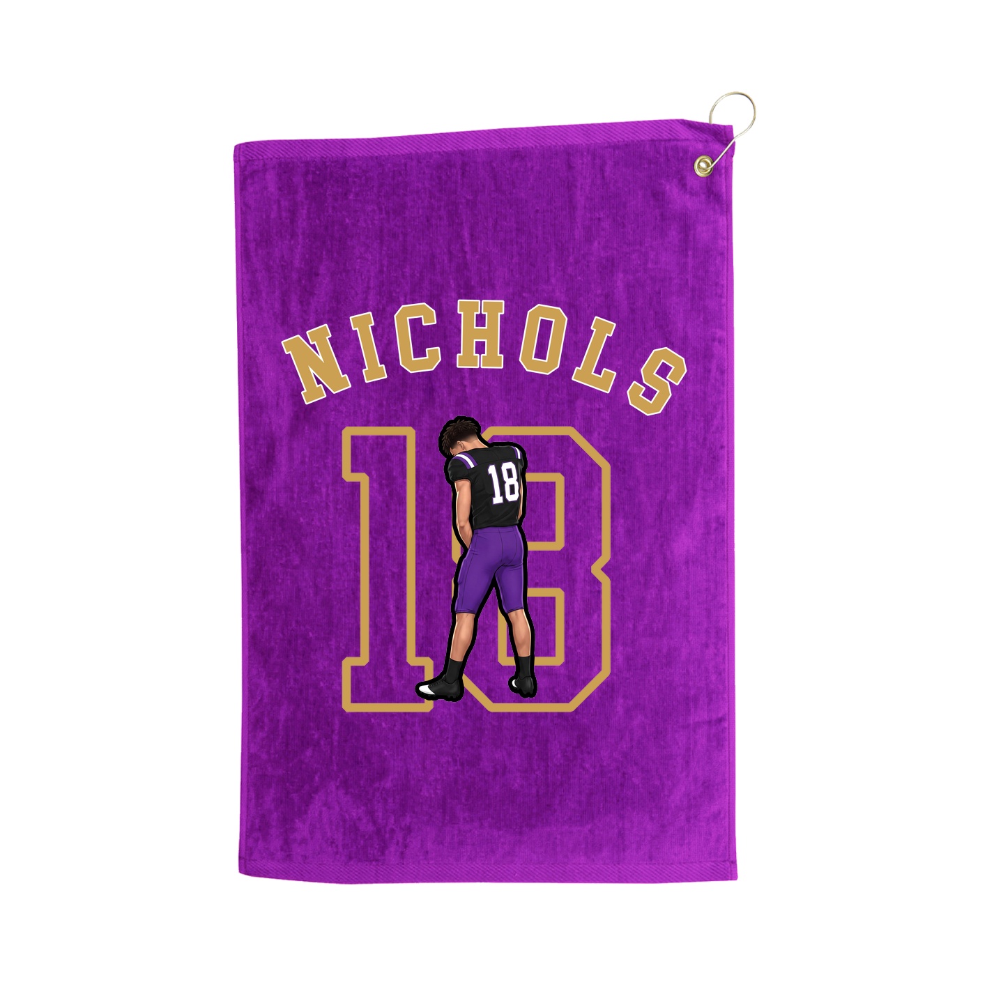 Golf Towel — Shirsey Arch in Purple
