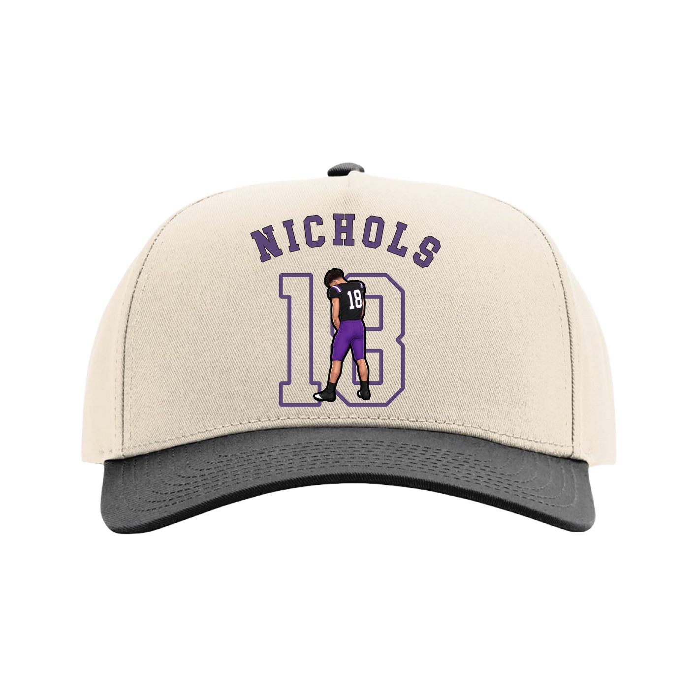 Full Fabric Five-Panel Champ Cap