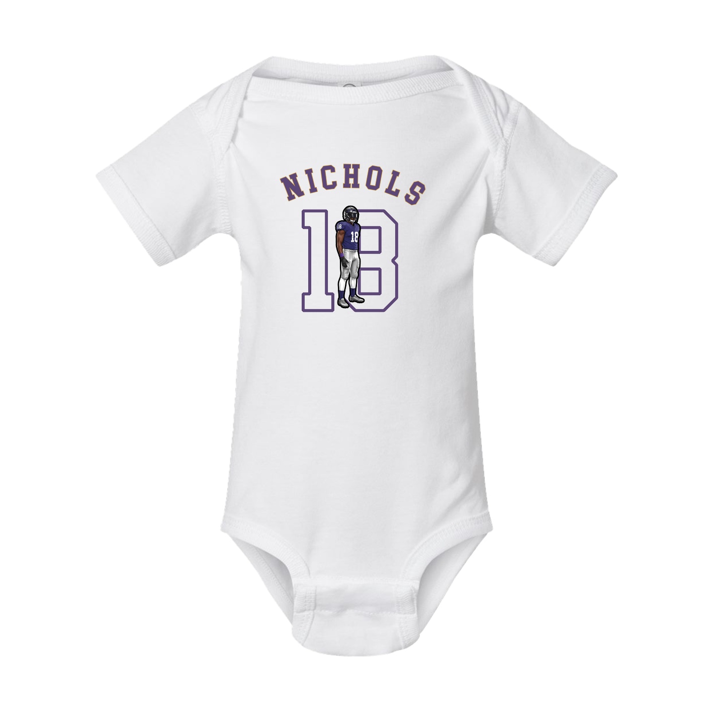 Baby Onesie — Shirsey Arch in White
