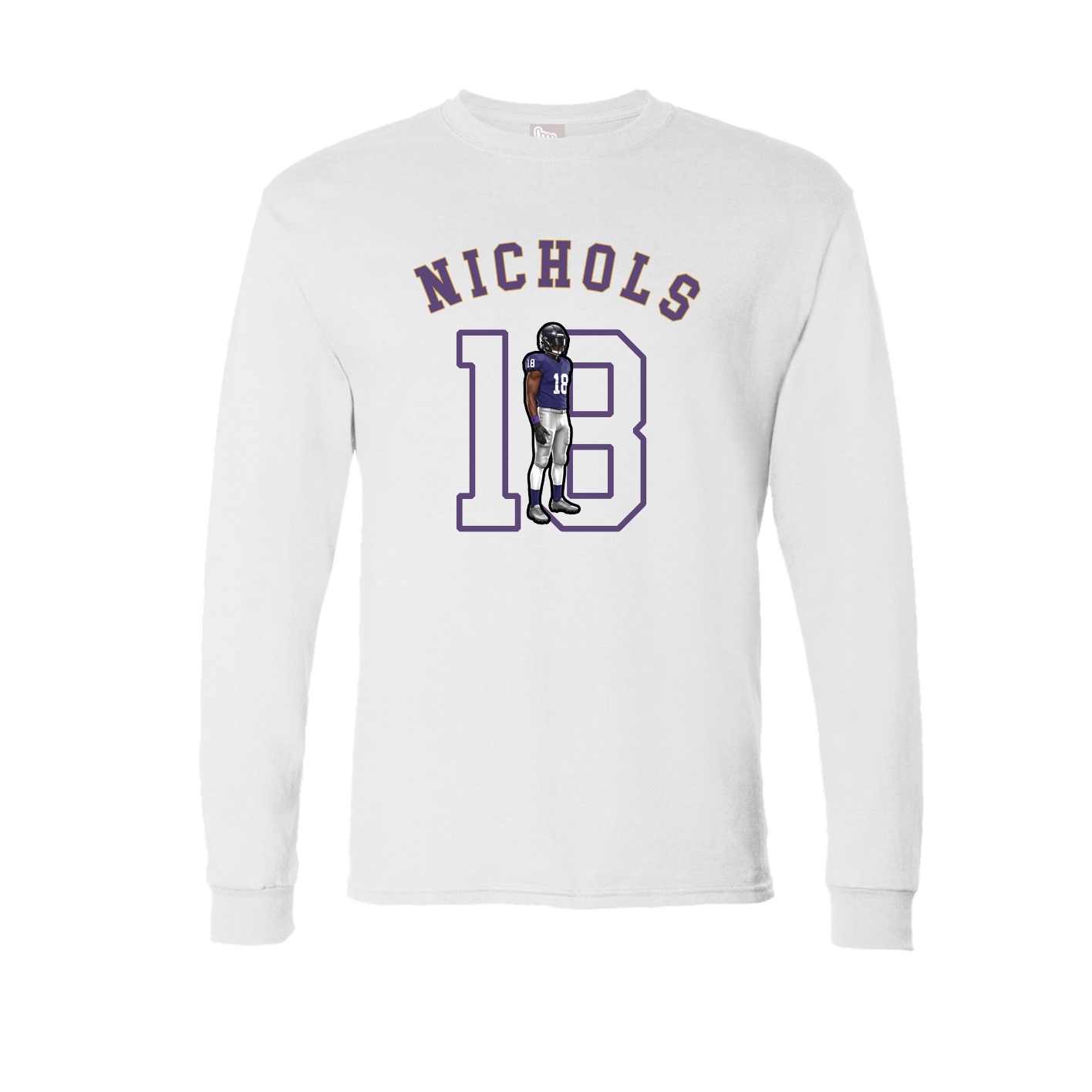Long Sleeve Tee — Shirsey Arch in White