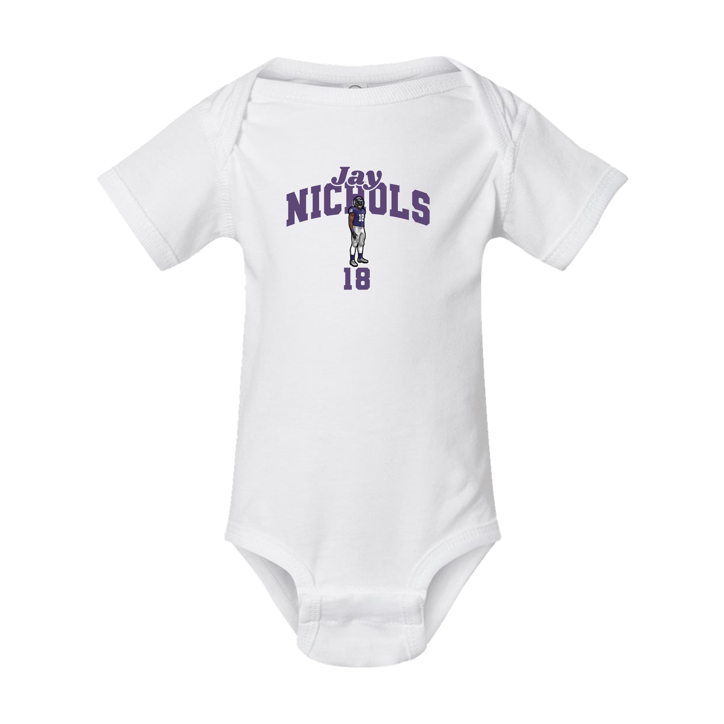 Baby Onesie — Signature Arch in White