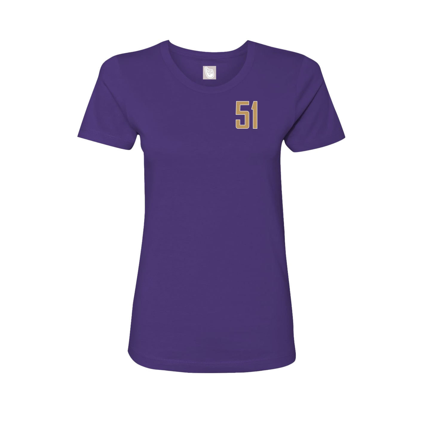 Womens Tee — Front Shirsy in Purple