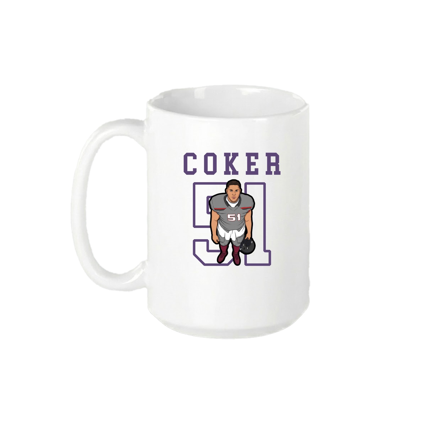 15oz Coffee Mug — Shirsey in White