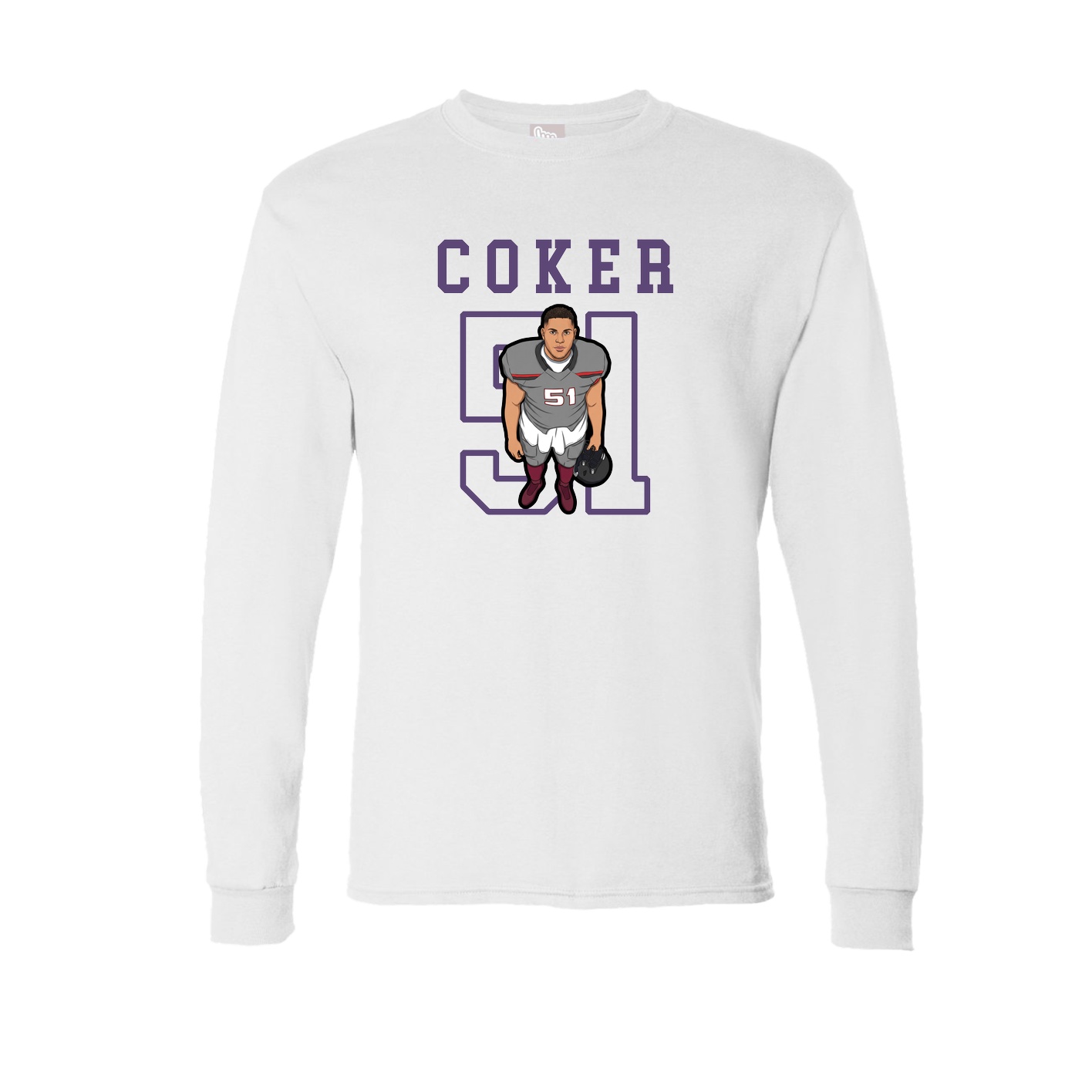 Long Sleeve Tee — Shirsey in White