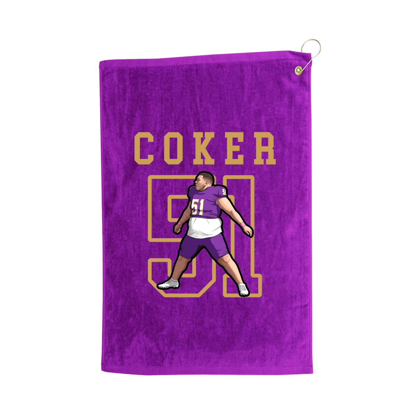 Golf Towel — Shirsey in Purple