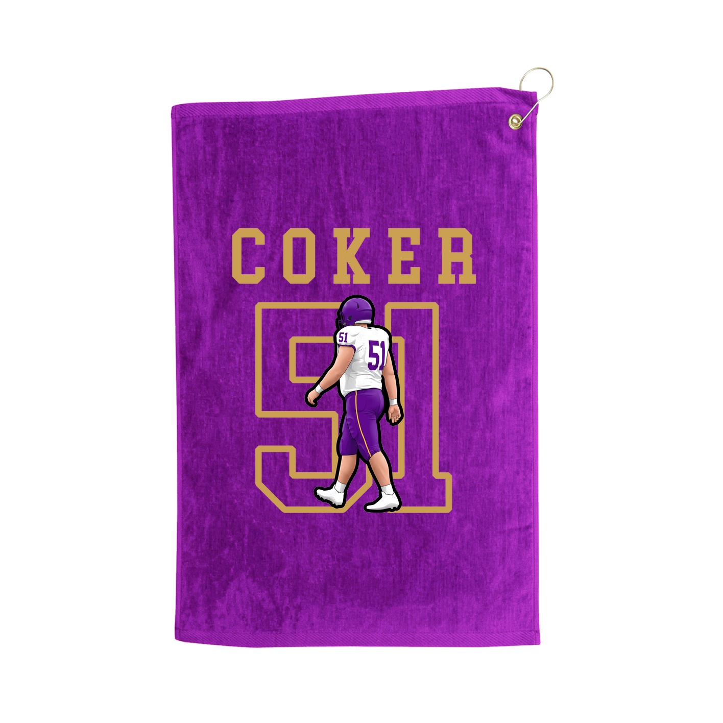 Golf Towel — Shirsey in Purple
