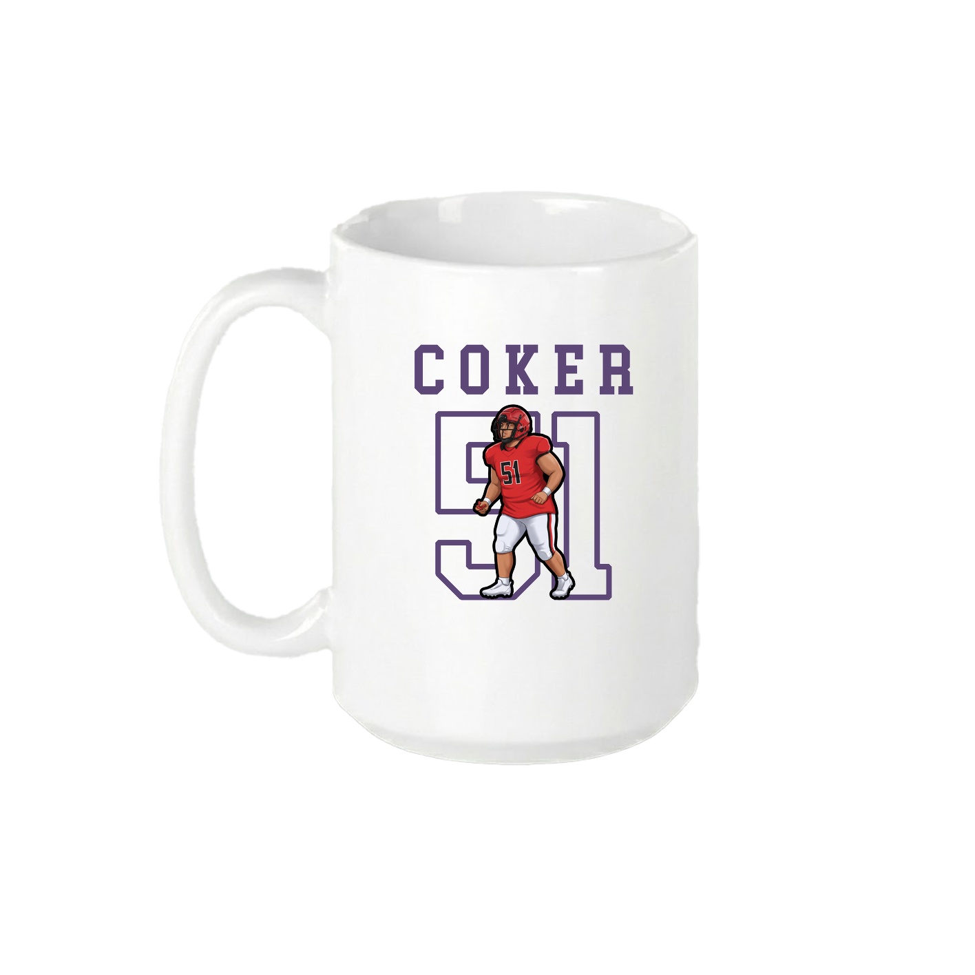 15oz Coffee Mug — Shirsey in White