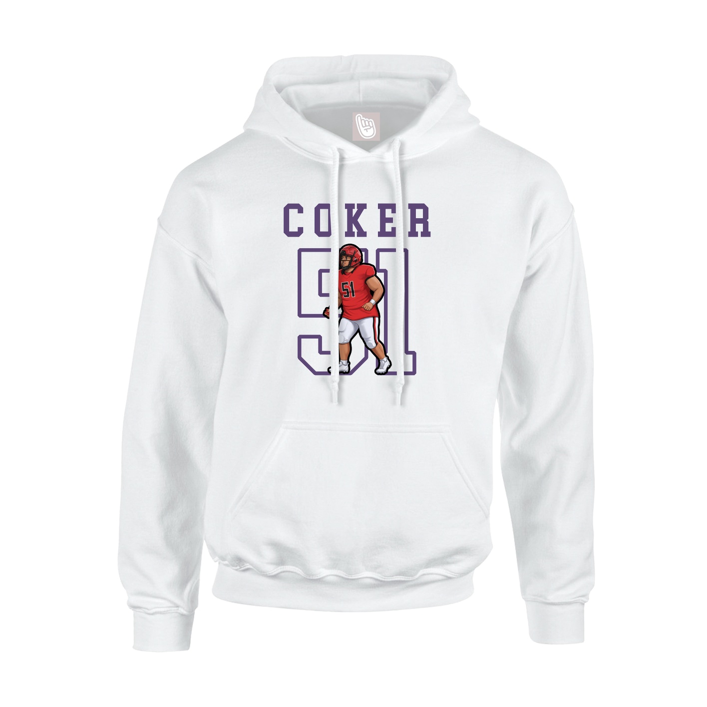 Youth Hoodie — Shirsey in White