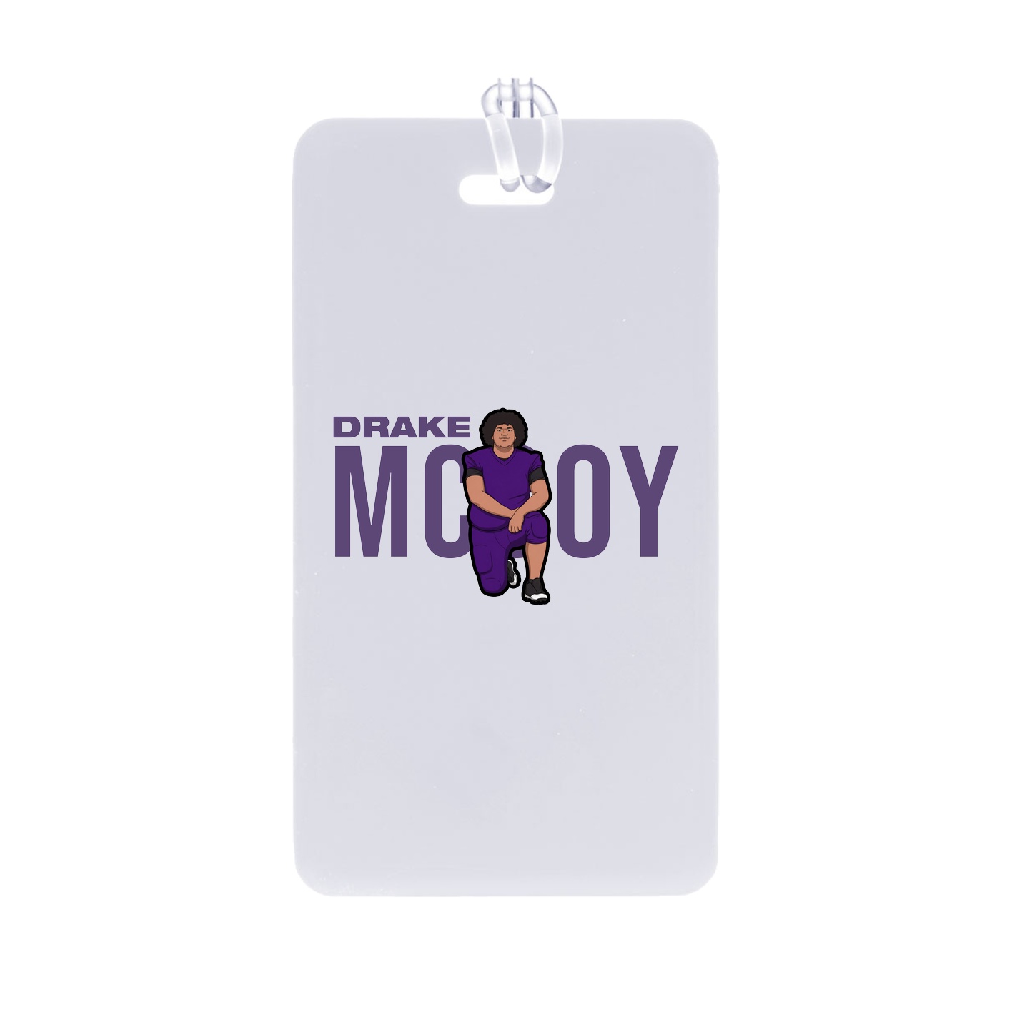 Bag Tag — Player Name in Classic