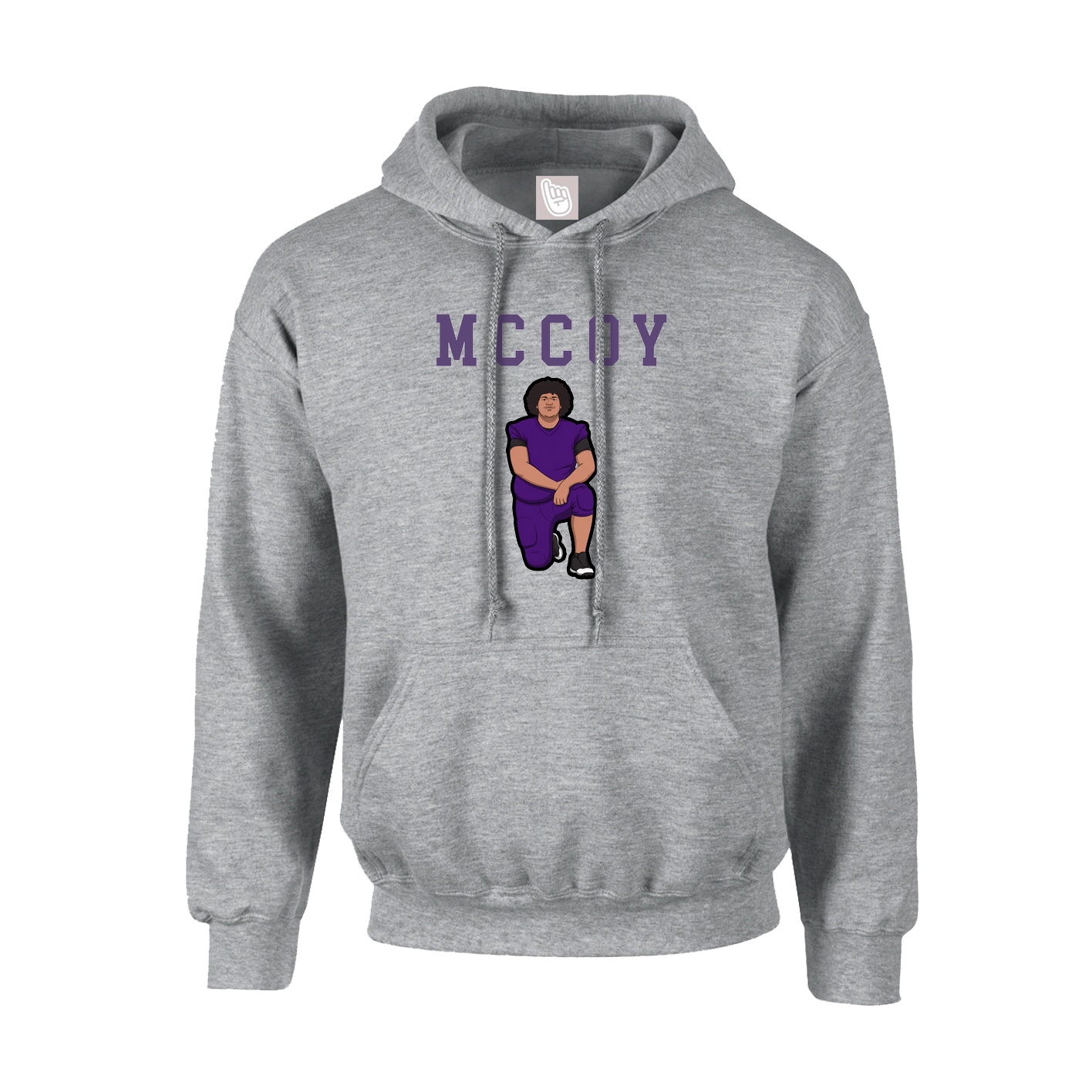 Hoodie — Shirsey in Grey