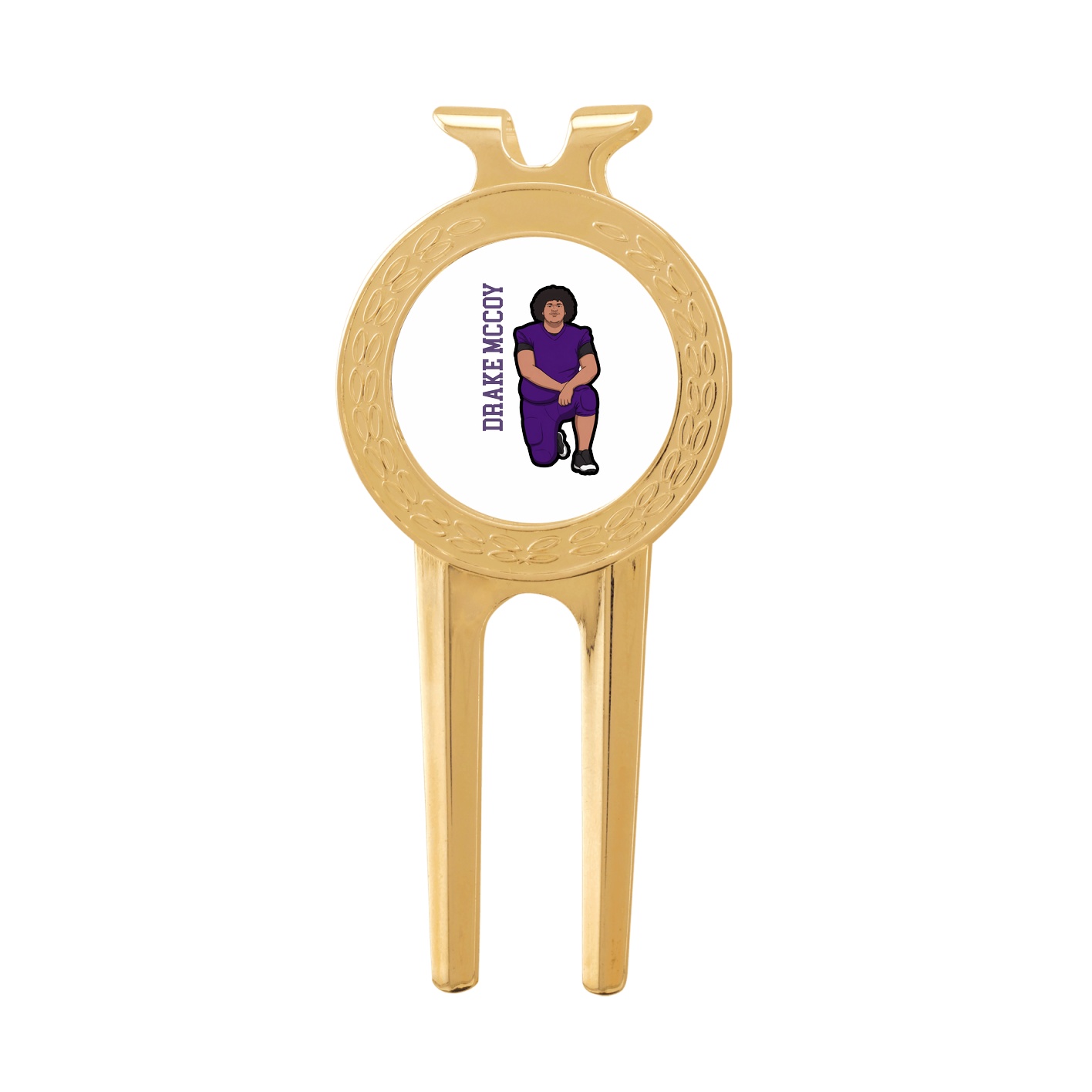 Divot Tool with Ball Marker — Name Vertical in Classic