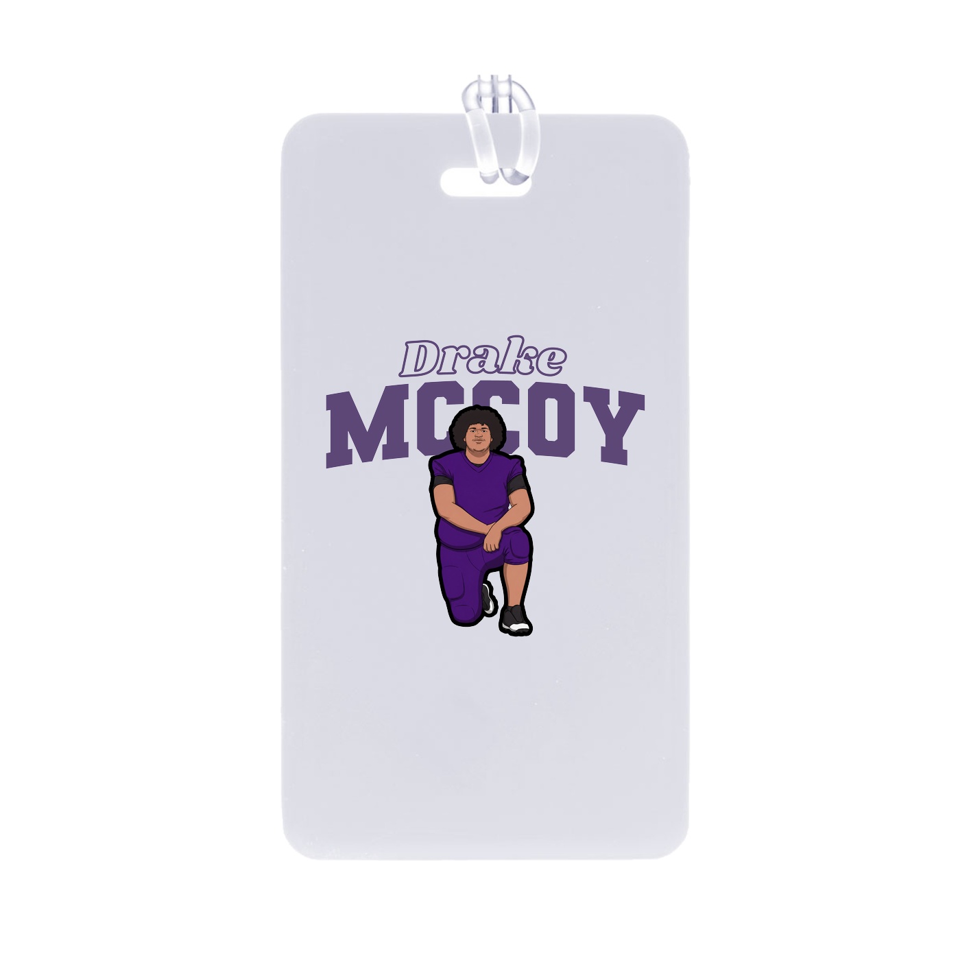 Bag Tag — Name Arch in Classic