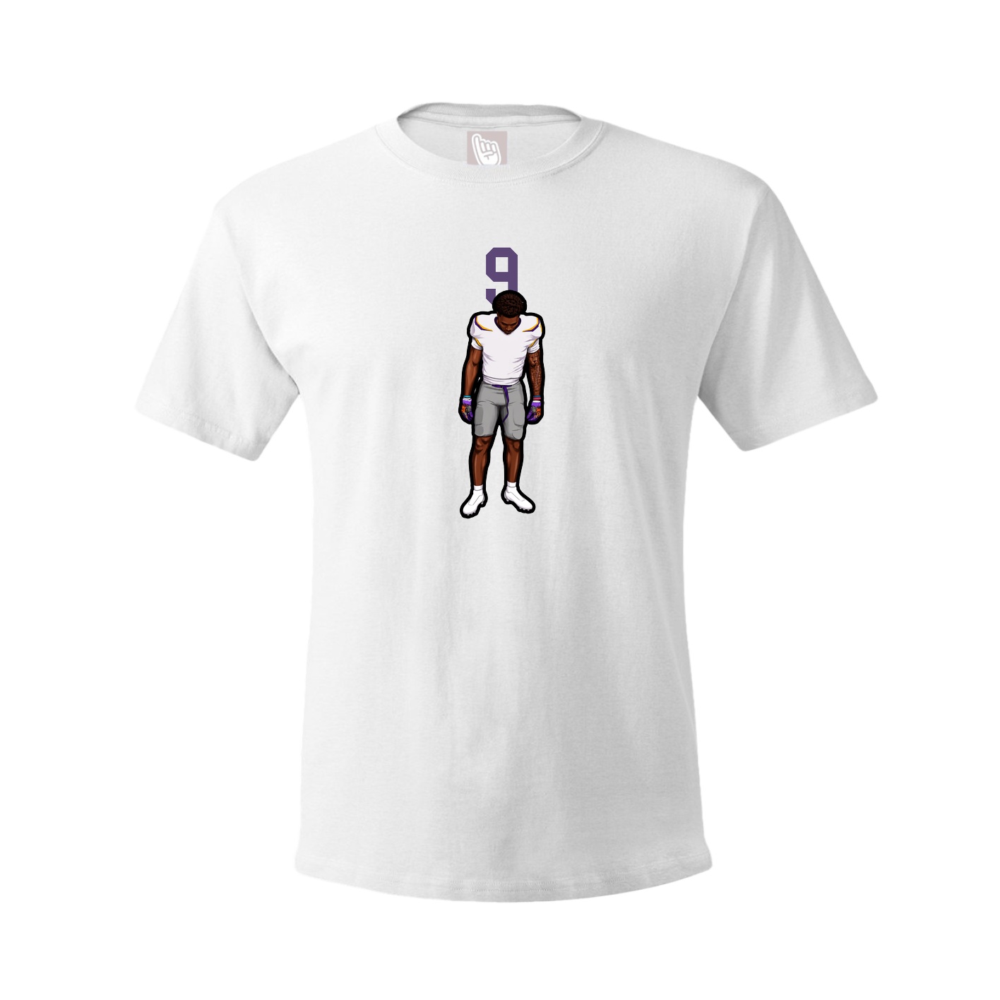 Tee — Number Top in White