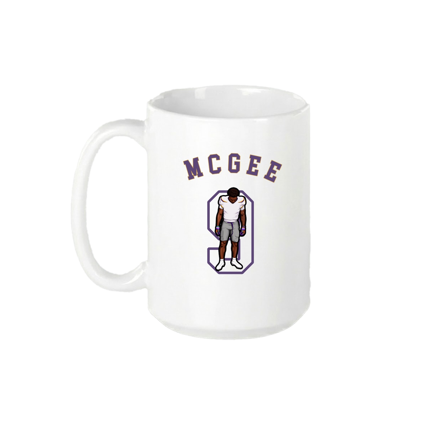 15oz Coffee Mug — Shirsey Arch in White