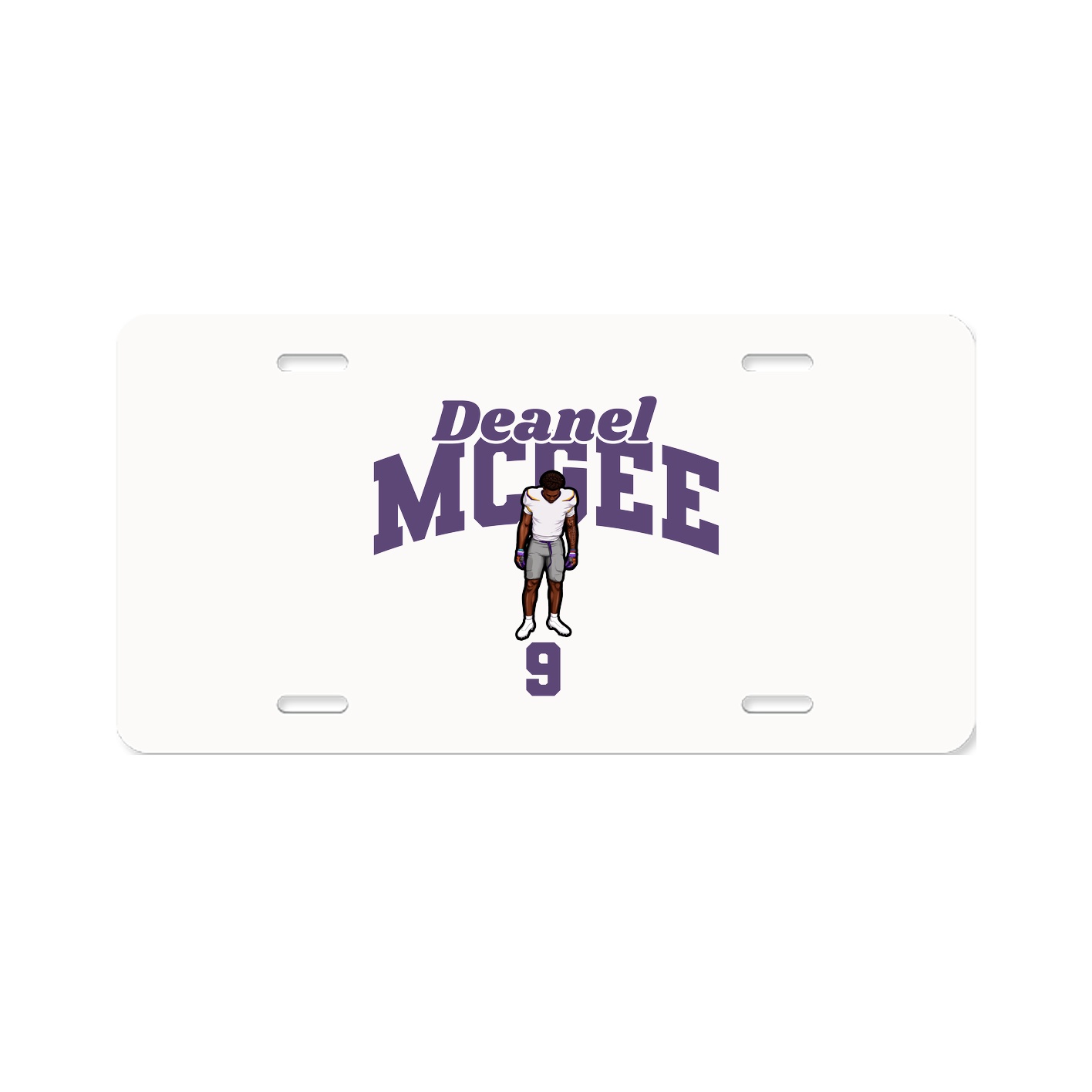 License Plate — Signature Arch in Classic
