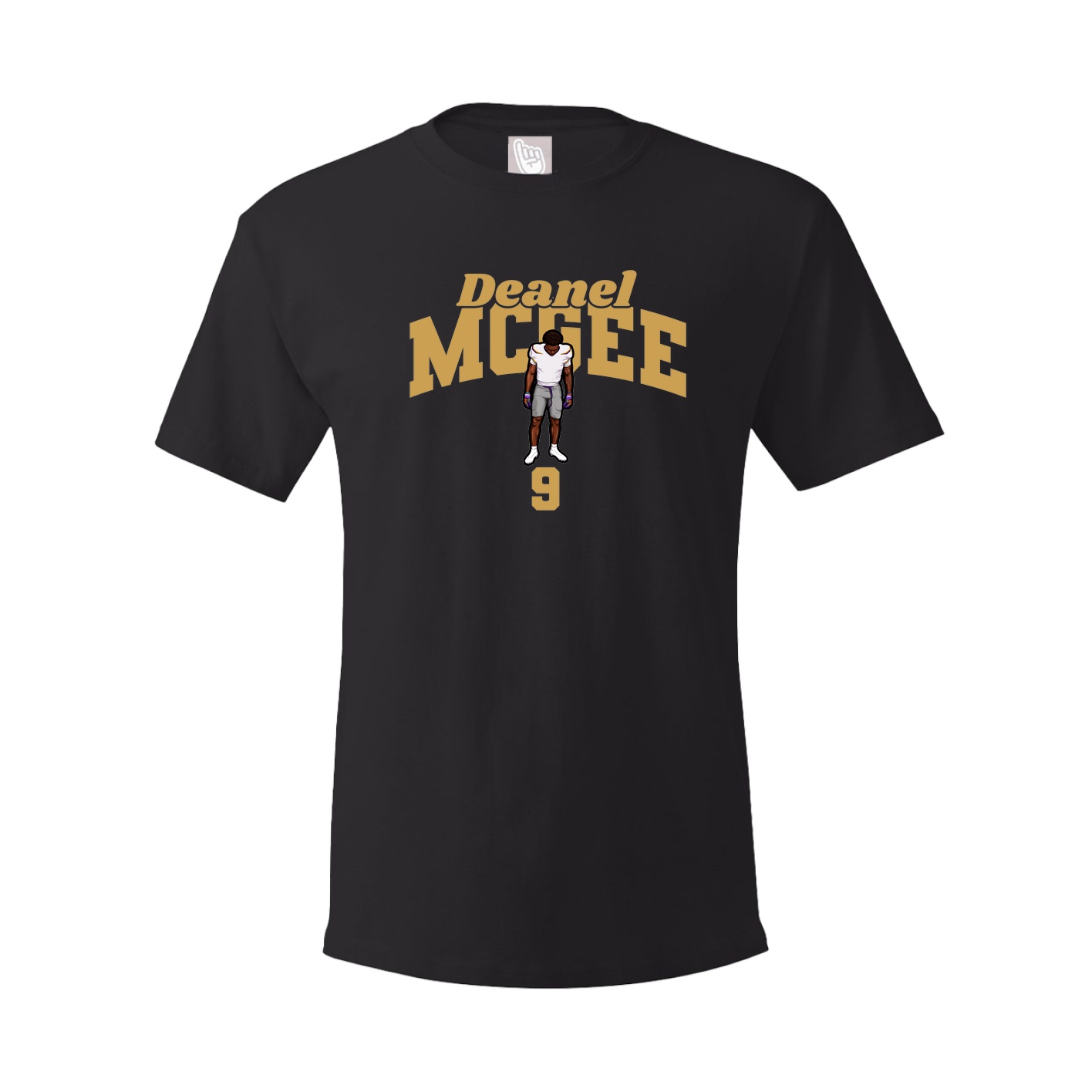 Tee — Signature Arch in Black