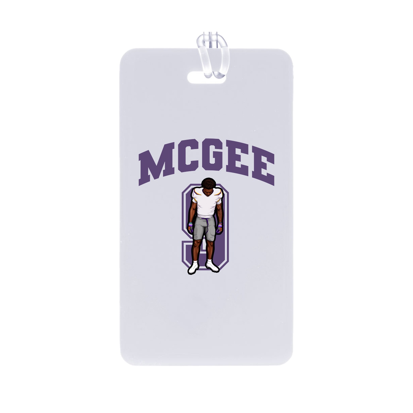 Bag Tag — Number in Classic