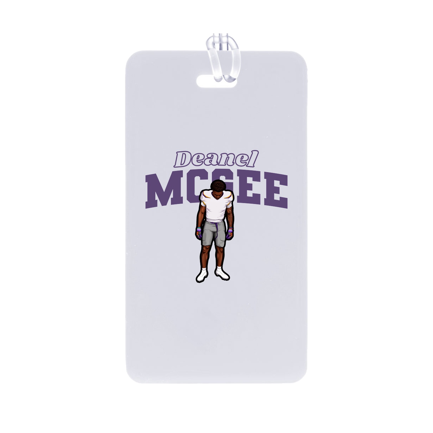 Bag Tag — Name Arch in Classic